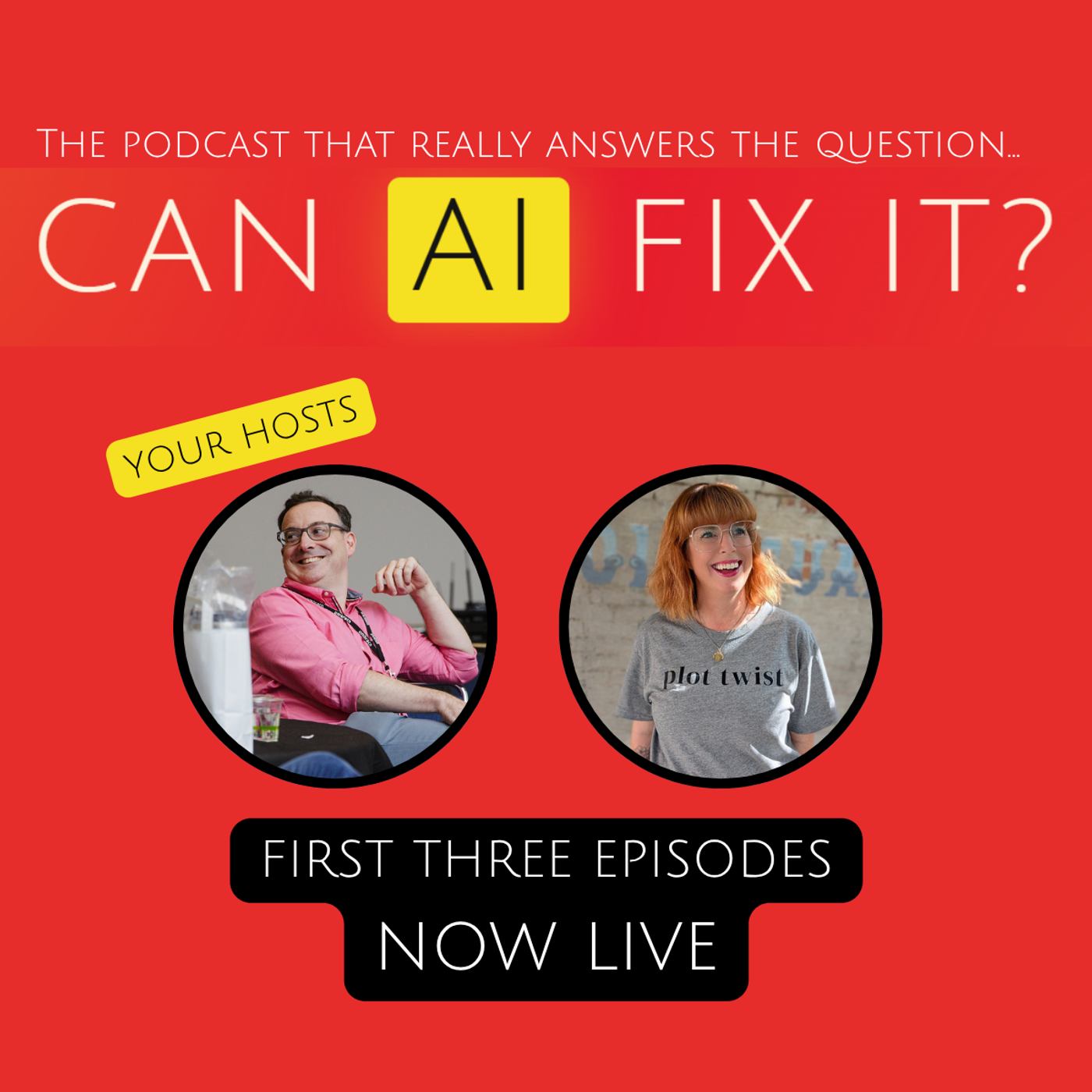 Can AI Fix It podcast artwork