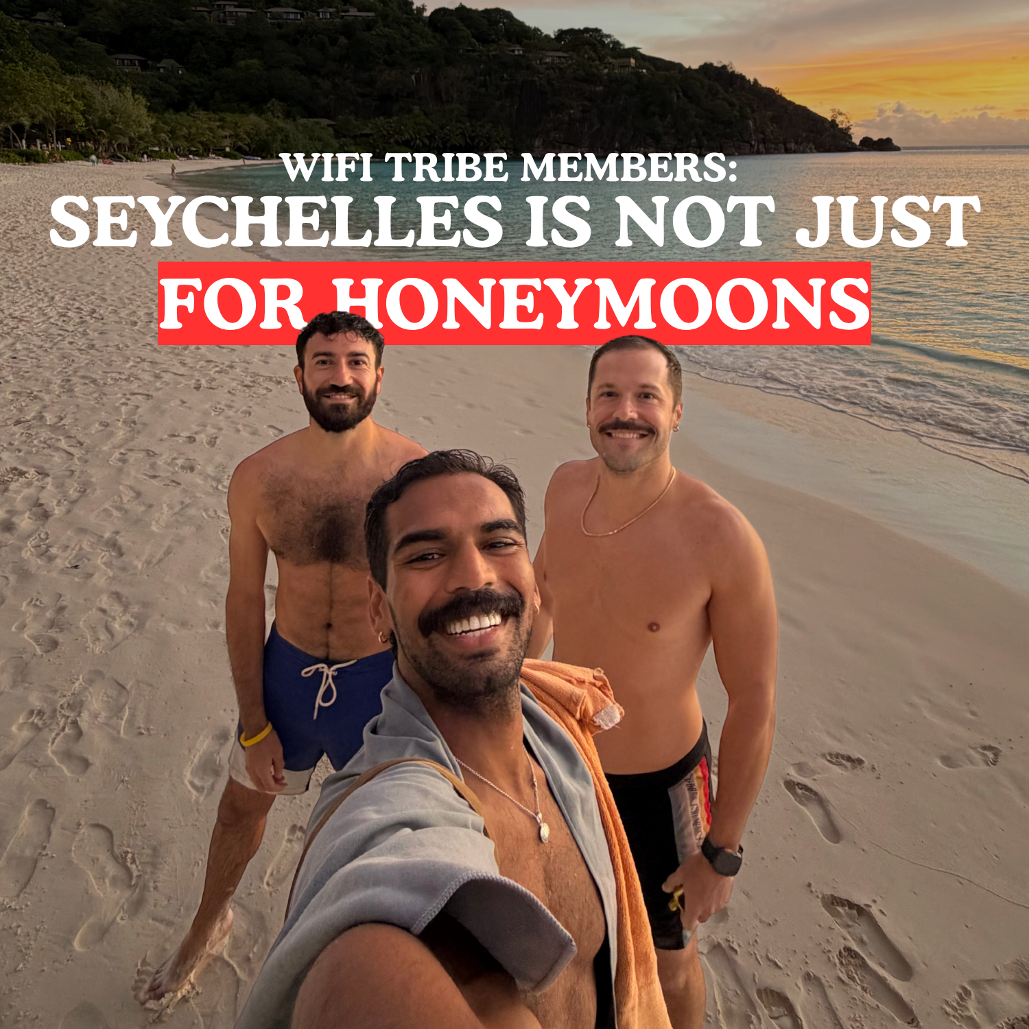 The Seychelles is NOT just a HONEYMOON DESTINATION episode artwork