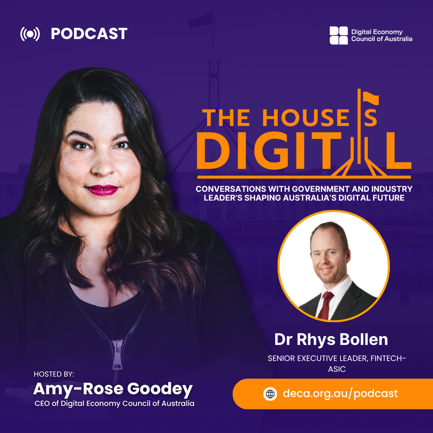 Dr Rhys Bollen [ASIC] - Regulation, trust and Australia’s digital future episode artwork