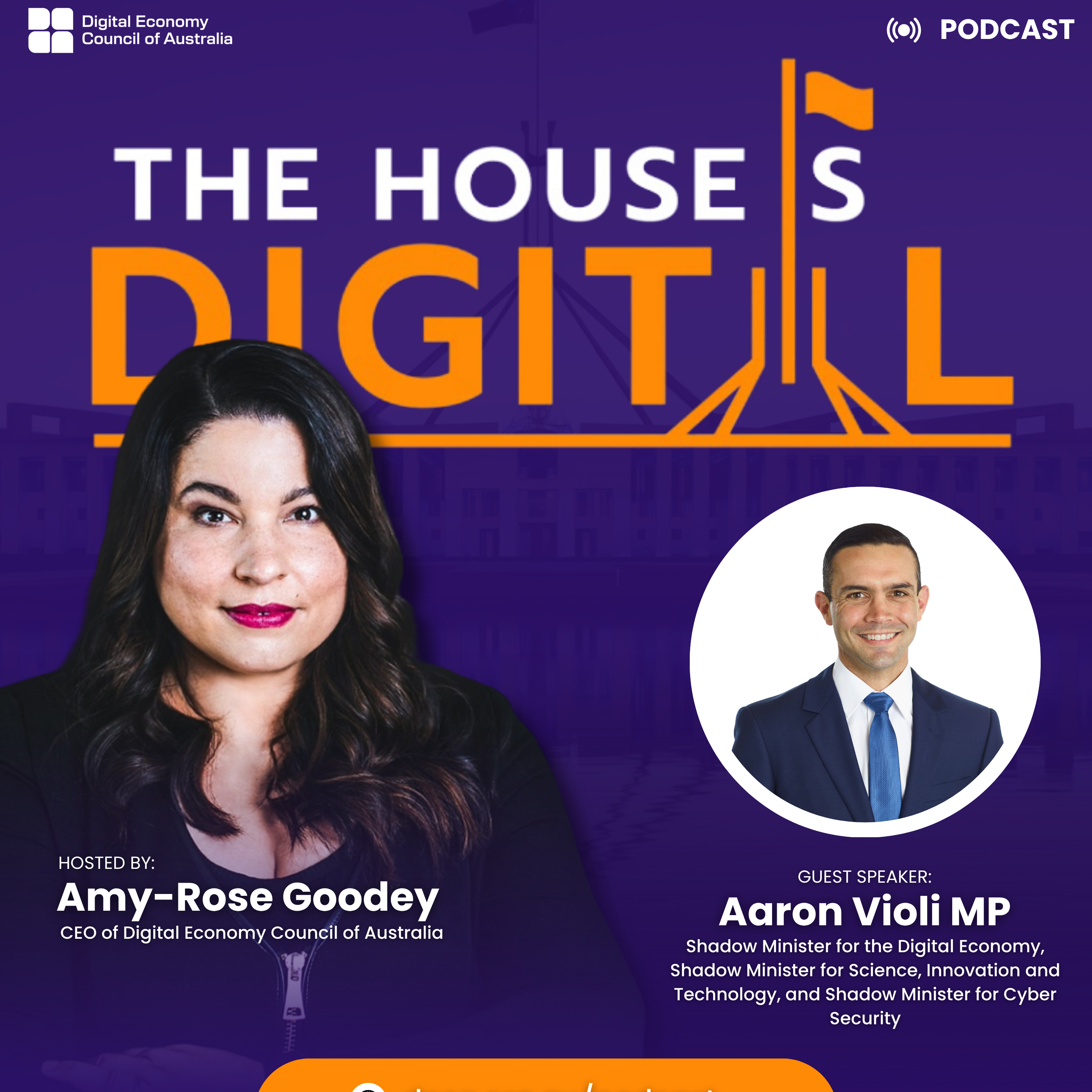 Aaron Violi MP - Technology, Investment and the Foundations of Australia’s Digital Economy episode artwork