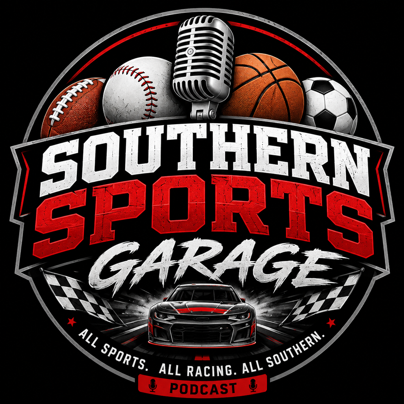 Southern Sports Garage podcast artwork