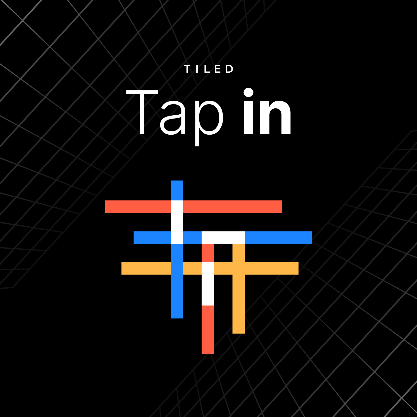 Tap in podcast artwork