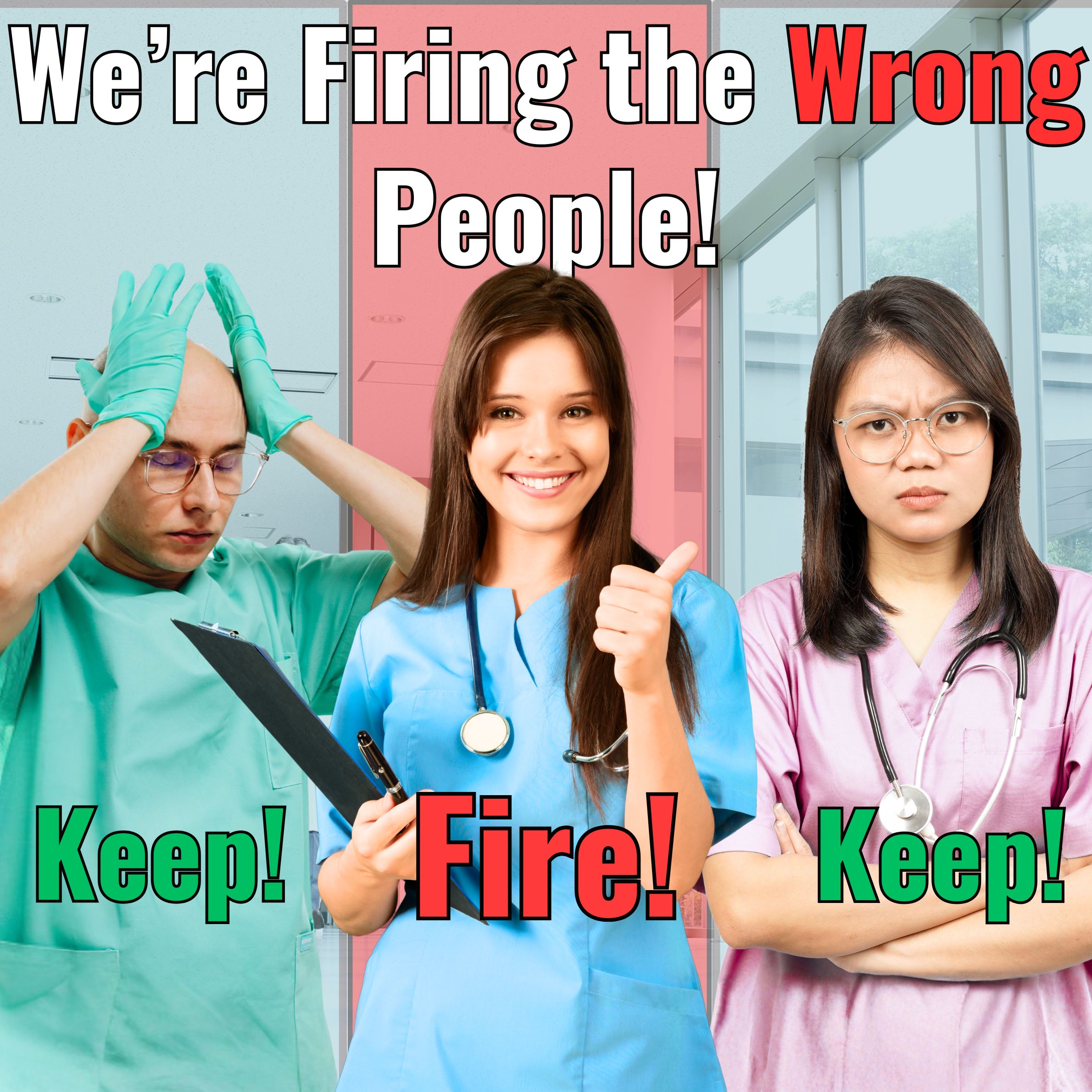 When to Help, Talk to, or Fire Employees | Battlefield Lessons Shape Change Management in Healthcare episode artwork