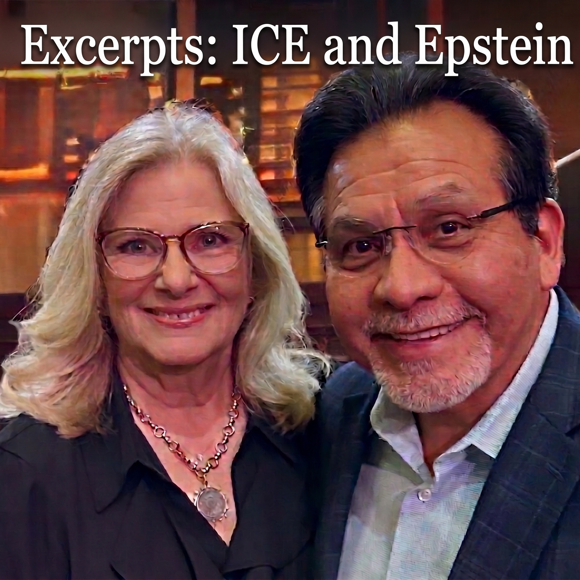 Outtakes: AG Gonzales on ICE ("unprecedented, dangerous") & Epstein ("A complete failure of DOJ") episode artwork
