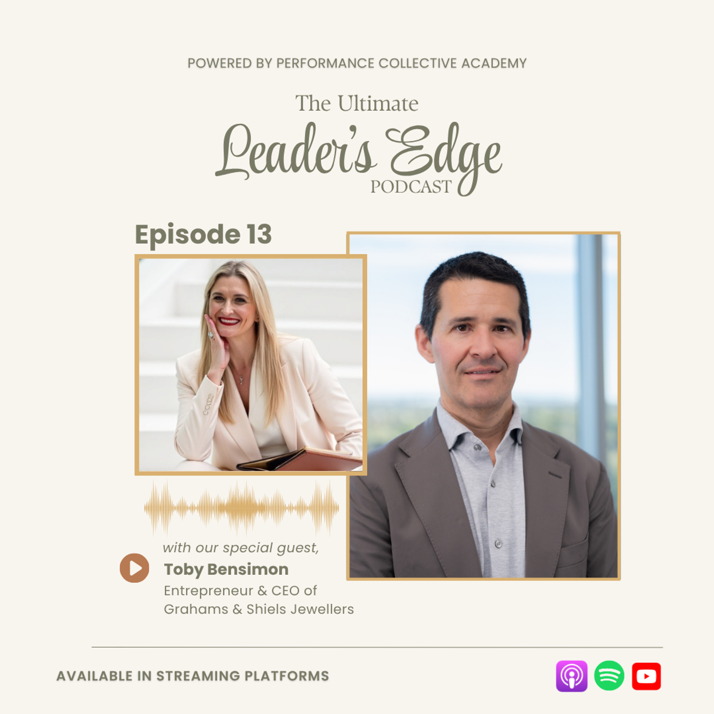 Episode 13 - Why Founders Must Stop Solving Everything | Toby Bensimon of Grahams & Shiels Jewellers episode artwork
