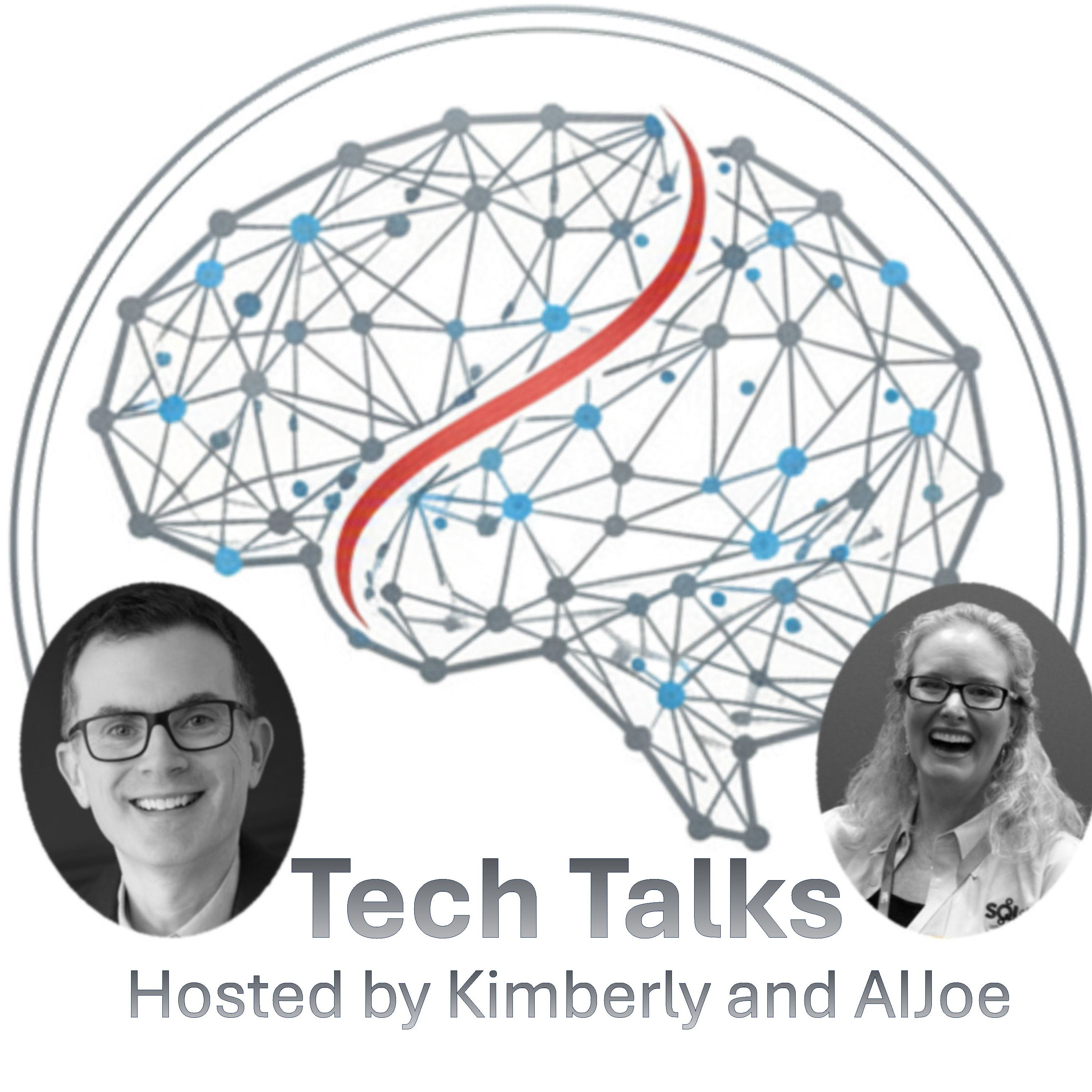 Tech Talks with Kimberly and AIJoe podcast artwork