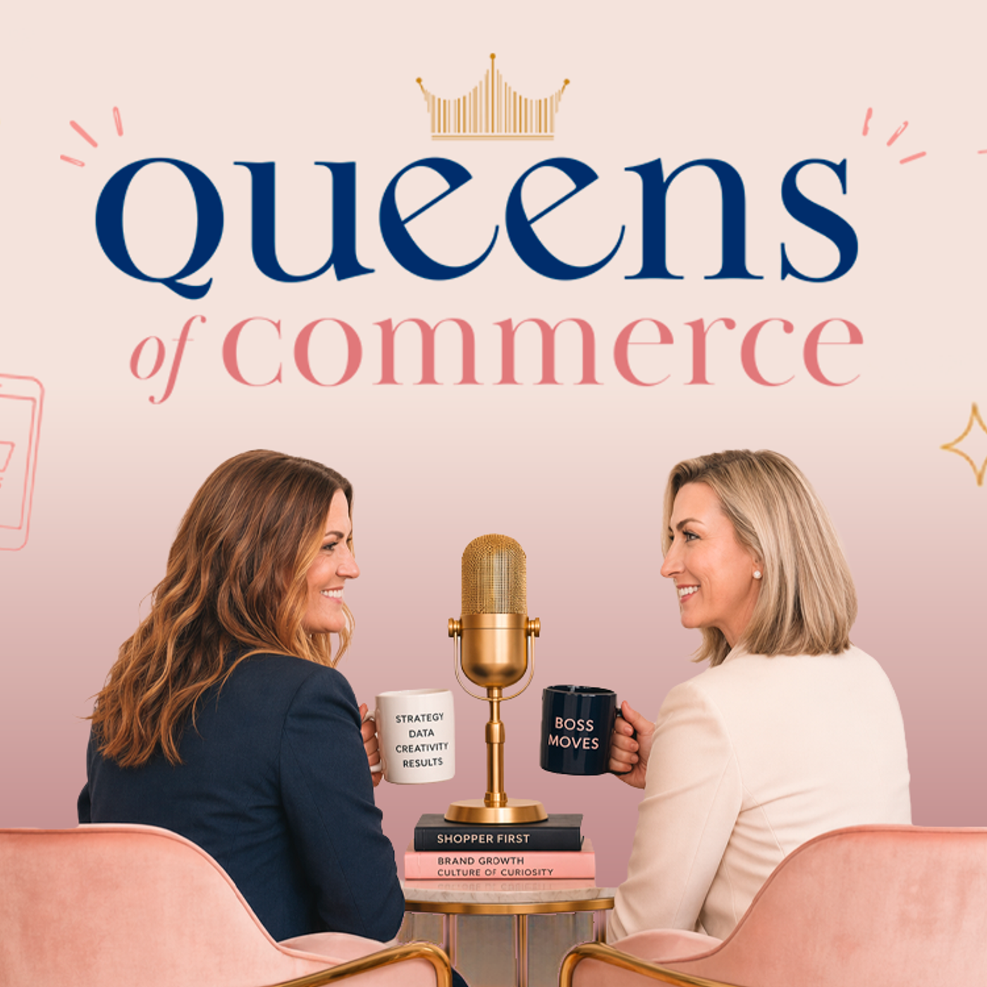 Queens of Commerce podcast artwork