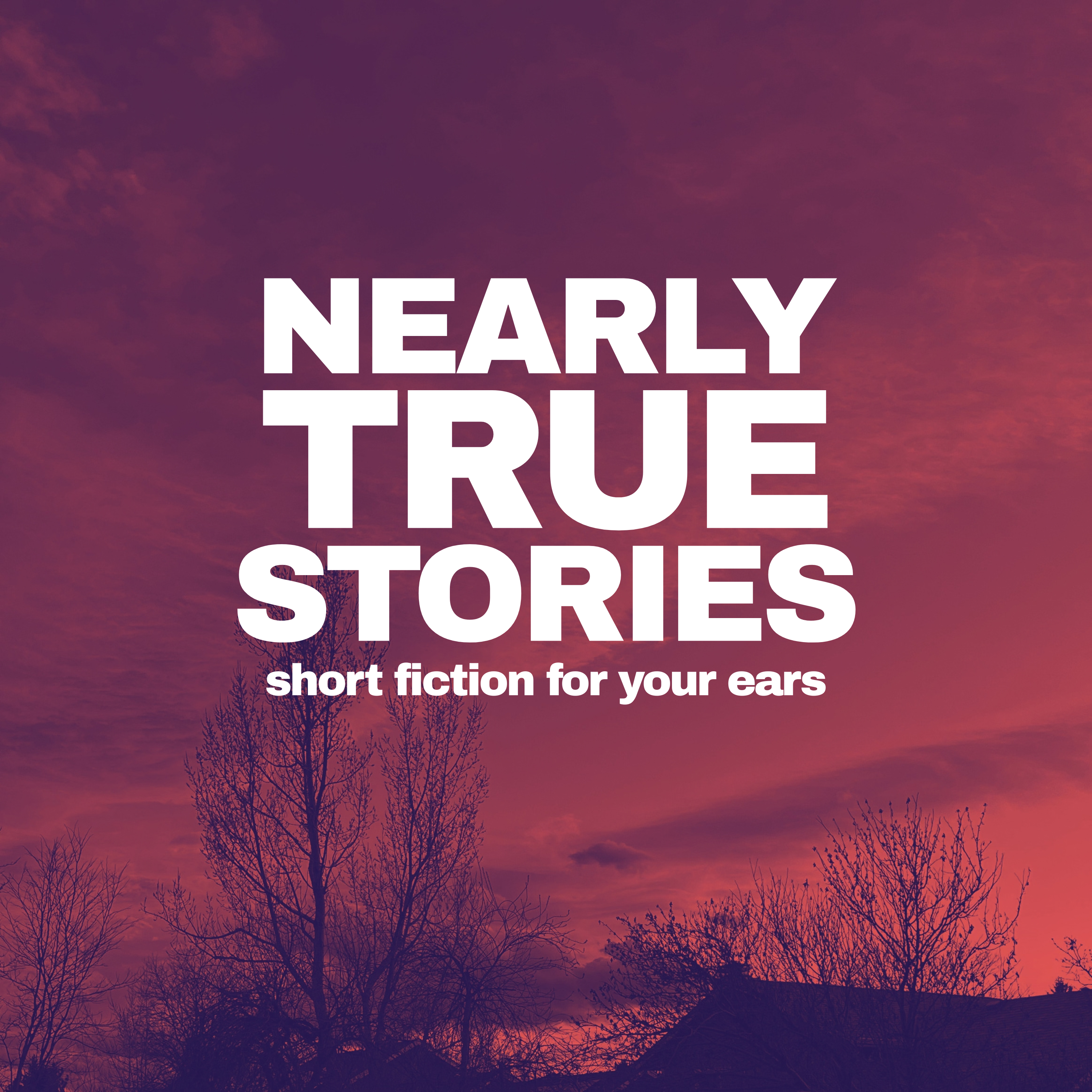 Nearly True Stories podcast artwork