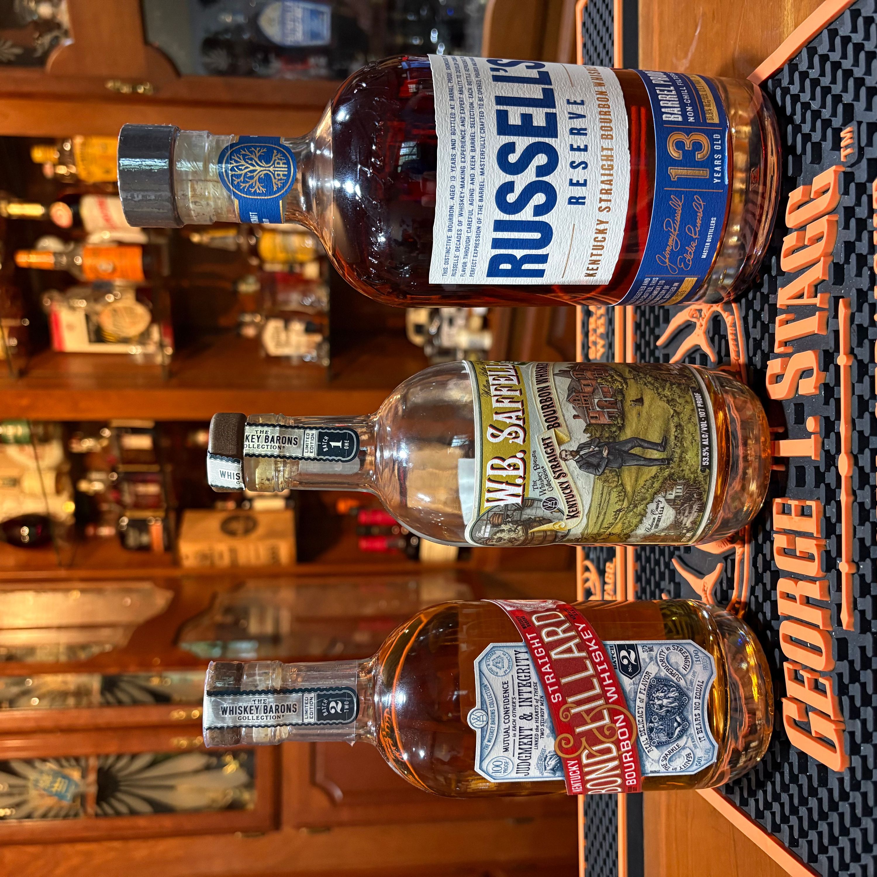 Bond & Lillard, WB Saffel, & Russell's Reserve 13