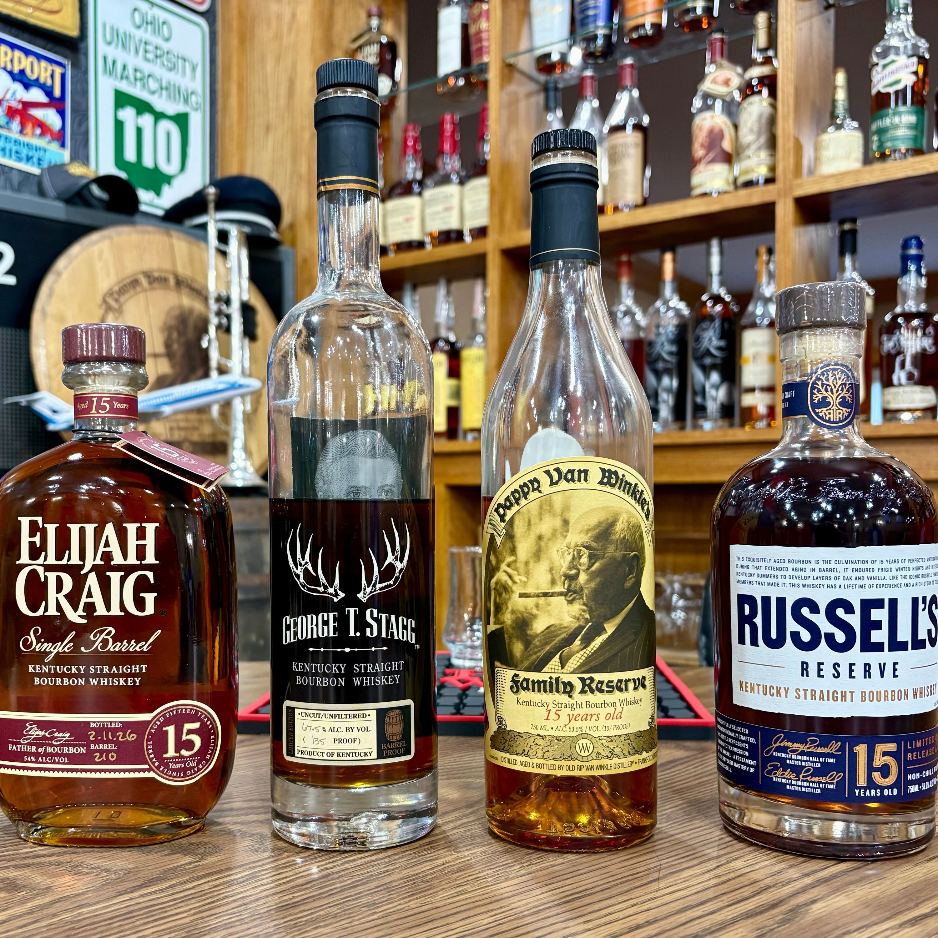 Ultimate Bourbon Showdown: RR15, Pappy 15, GTS, and EC15; Ep. 62 Ultimate Bourbon Showdown: RR15, Pappy 15, GTS, and EC15; Ep. 62