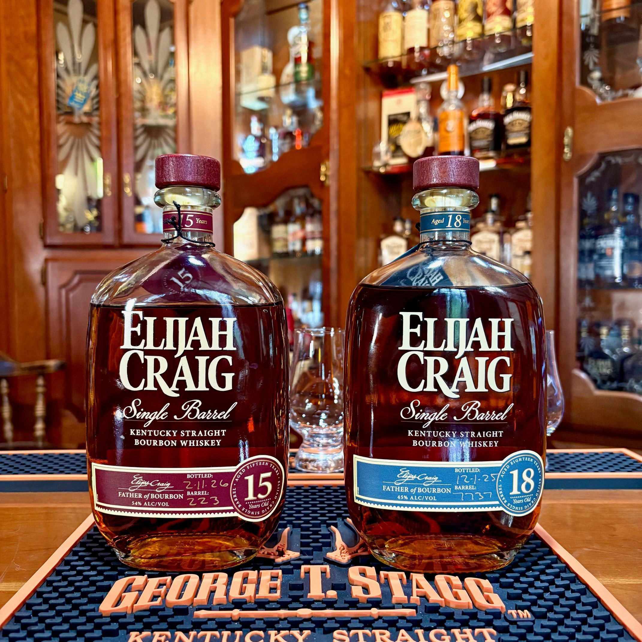 Elijah Craig 15 vs 18 Year Single Barrels; Ep. 46