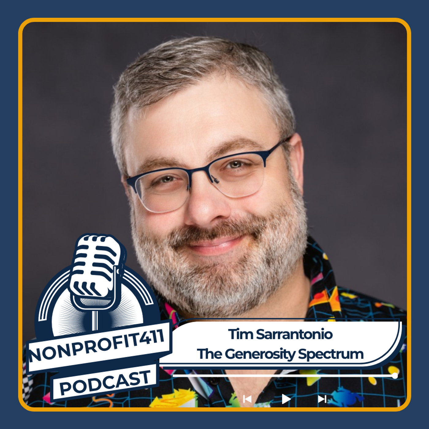 Tim Sarrantonio on the Nonprofit411 Podcast | Trailer episode artwork