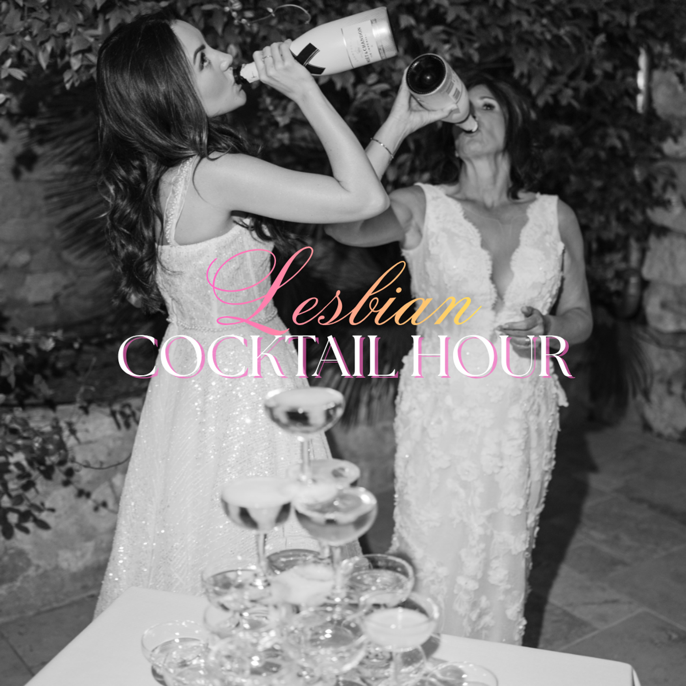 Lesbian Cocktail Hour podcast artwork