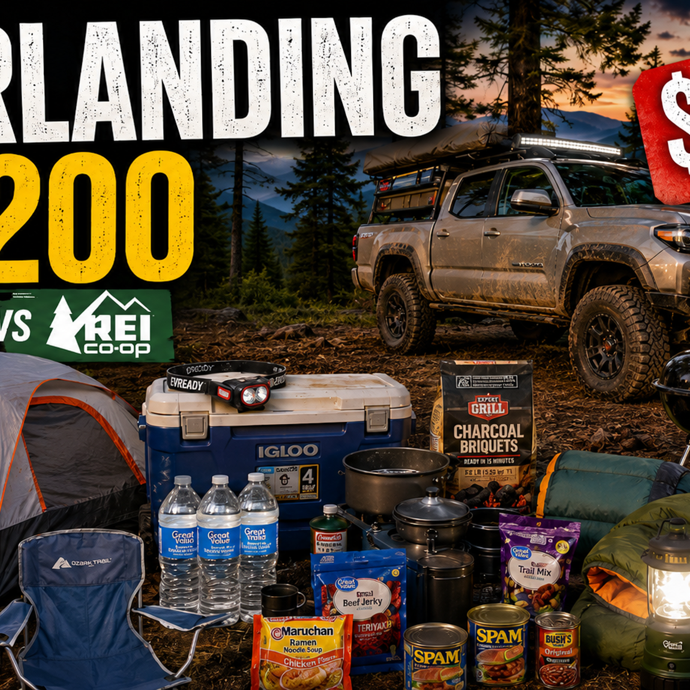 You Don’t Need Expensive Gear to Go Overlanding : $200 Overland Trip Challenge episode artwork