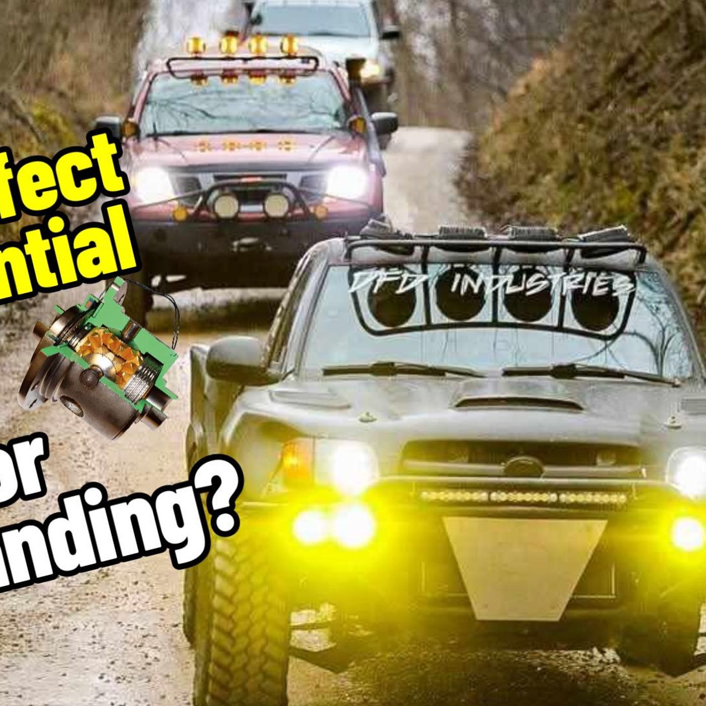 THE BEST Differential for Overland: LOCKERS, Vs OPEN, Vs. LSD