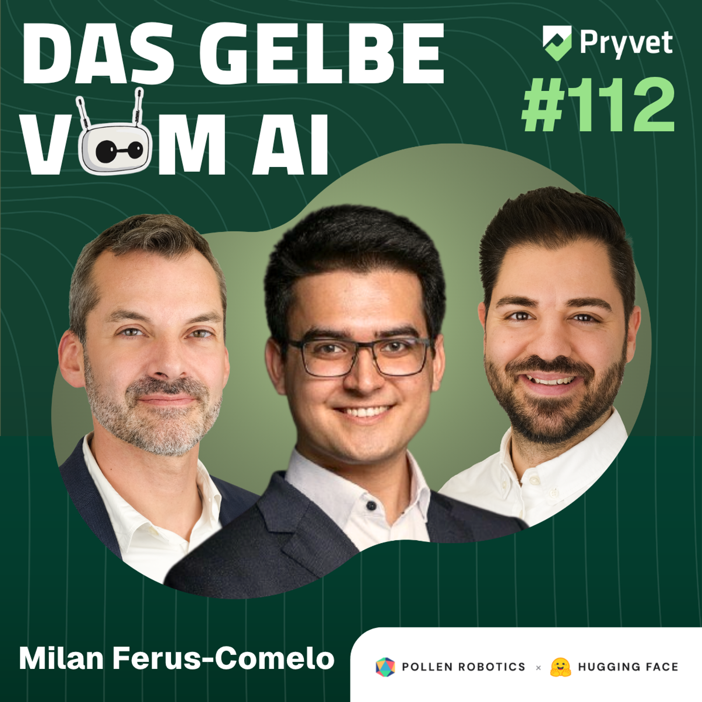 #112 Embodied AI mit Milan Ferus-Comelo: Was bringen KI-Roboter, warum ist Sim-to-Real so schwer? episode artwork
