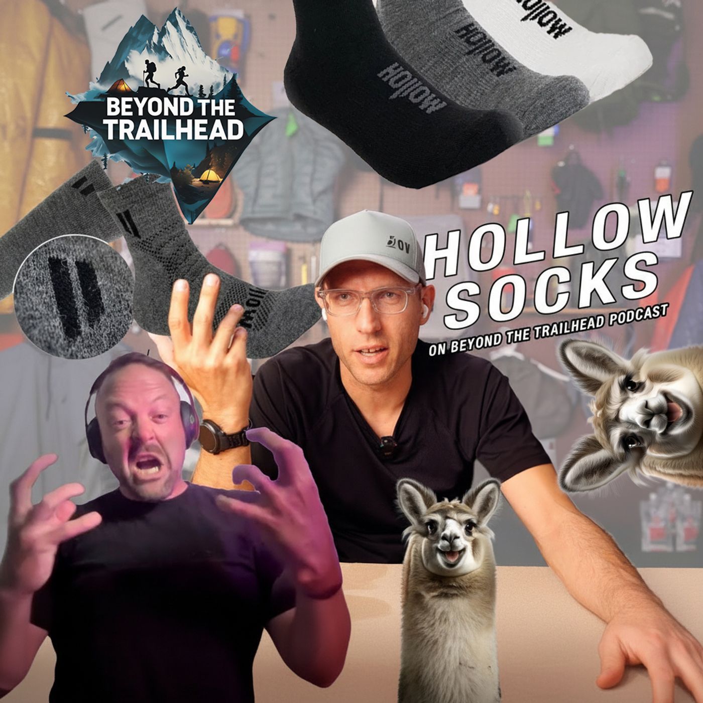 Beyond the Trailhead Podcast Ep. 6 | Hollow Socks Co-Founder | He HATES Sticky Feet! episode artwork