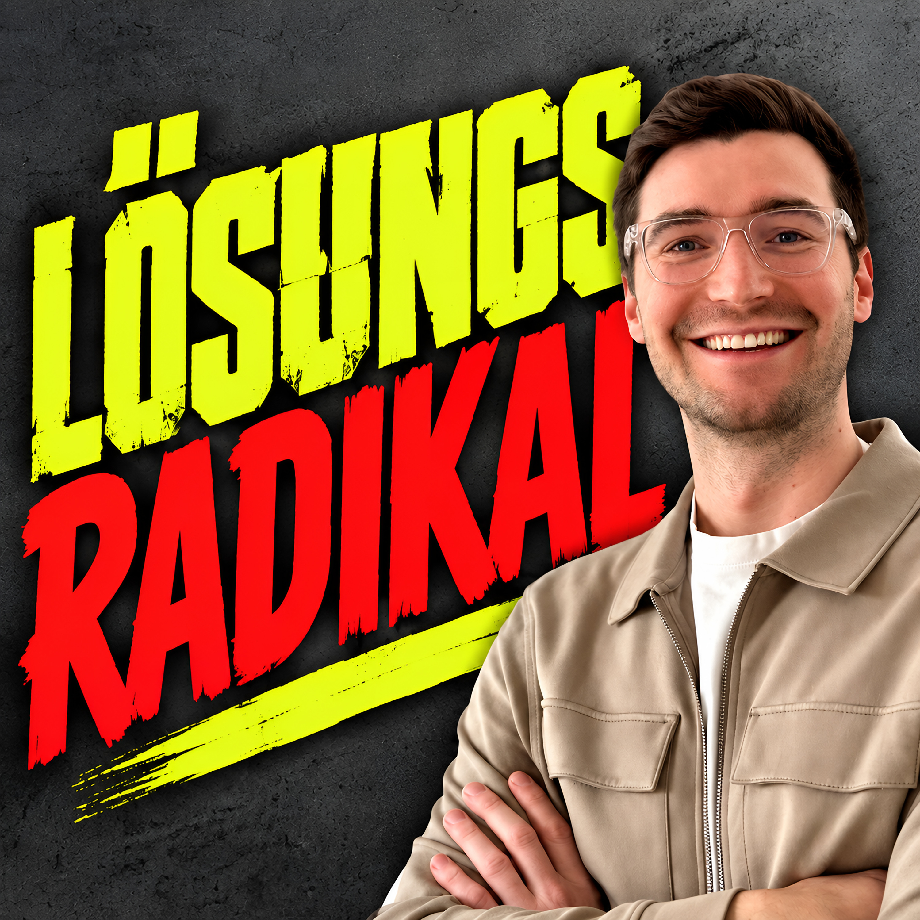 Logo of the podcast LÖSUNGSRADIKAL - David Nelles Podcast LÖSUNGSRADIKAL - David Nelles