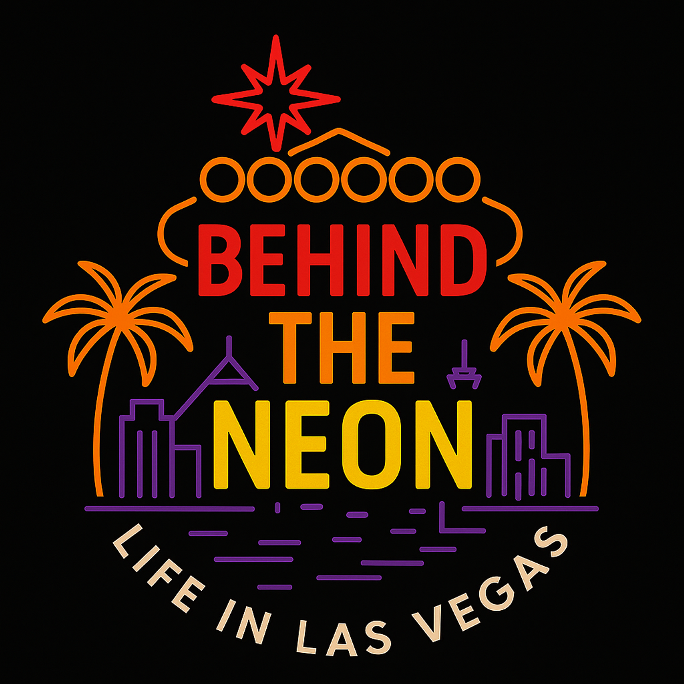 Behind the Neon podcast artwork
