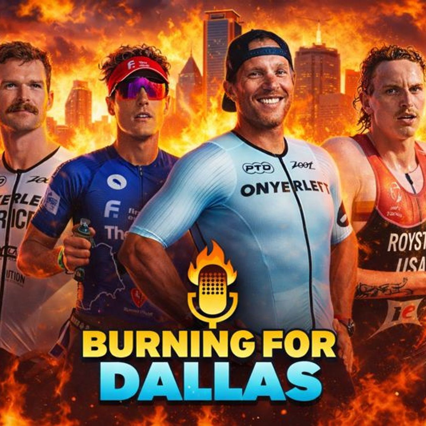 Burning for Dallas — Road to Ironman 70.3 Dallas-Little Elm podcast artwork