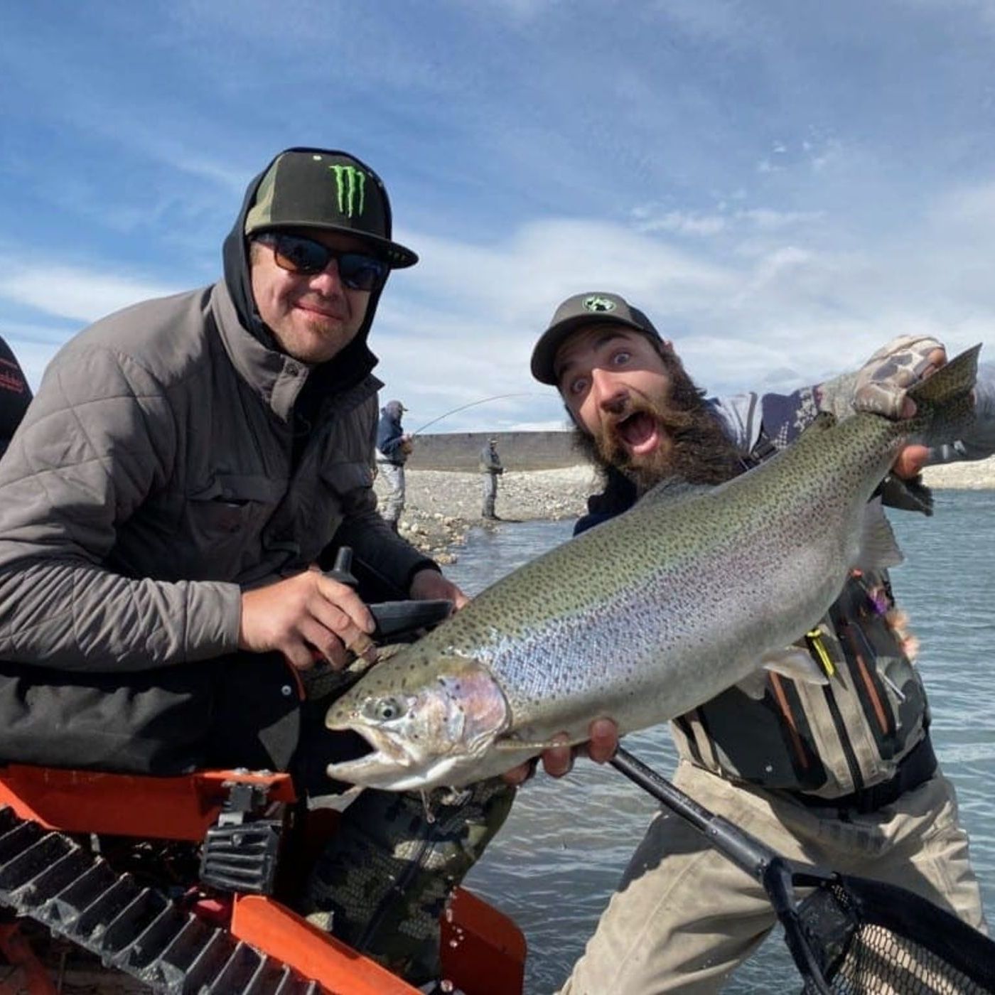EPISODE 11: Fly Fishing for Huge Rainbow Trout in Strobel Lake in Argentina episode artwork