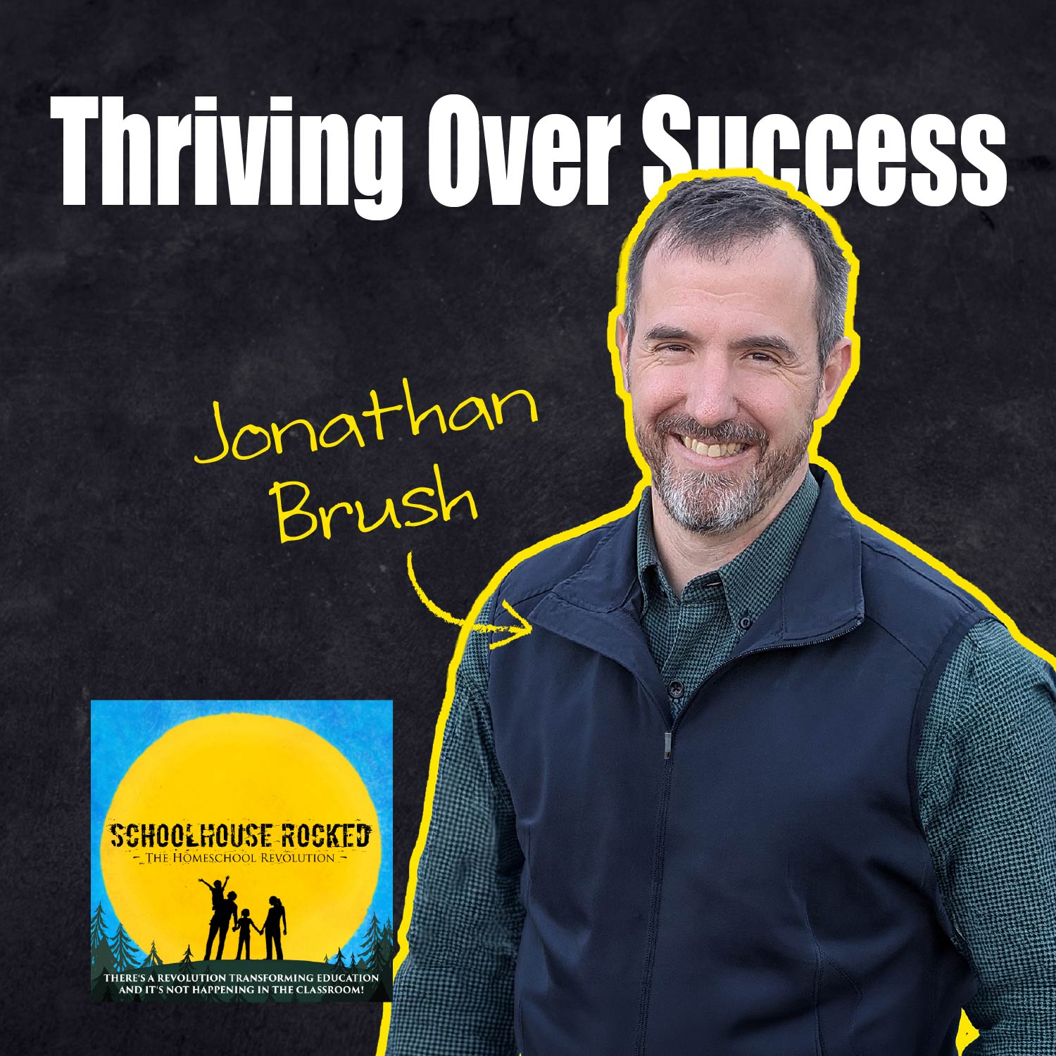 Helping Our Kids Thrive: Moving Beyond Success Measurements in Homeschooling – Jonathan Brush episode artwork