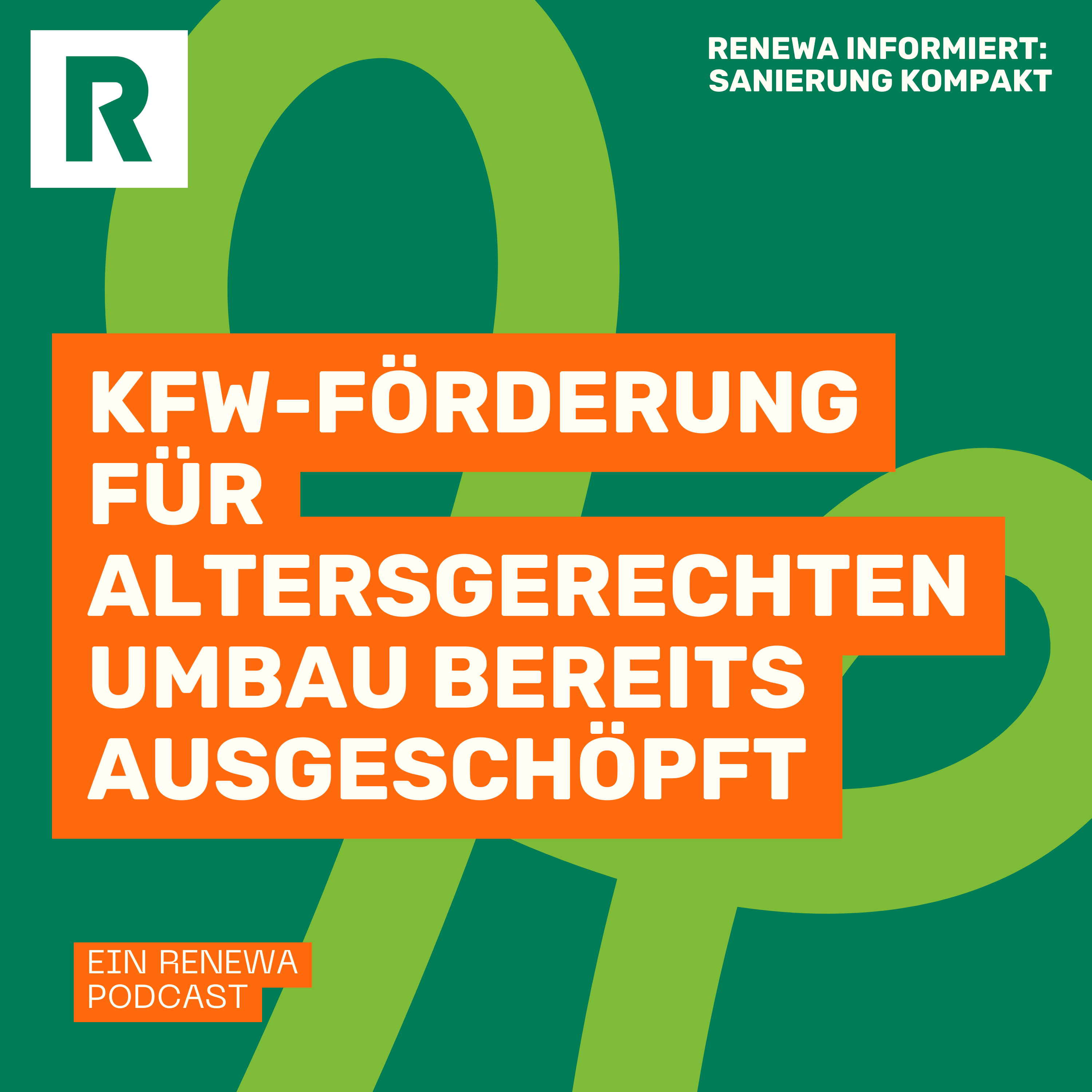 KfW-Förderung für altersgerechten Umbau bereits ausgeschöpft episode artwork