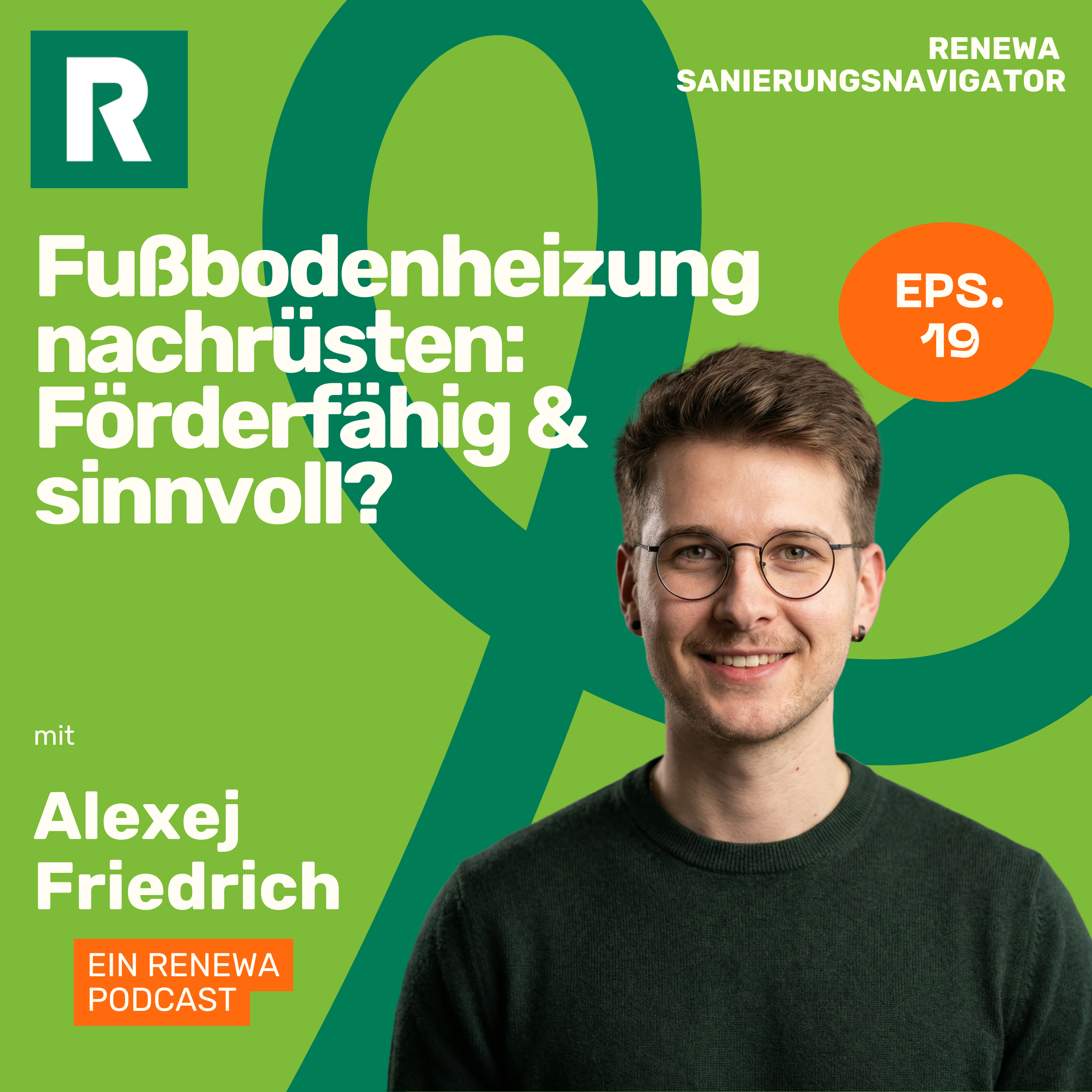 Fußbodenheizung im Bestand nachrüsten: Was bringt es und wie geht das? episode artwork