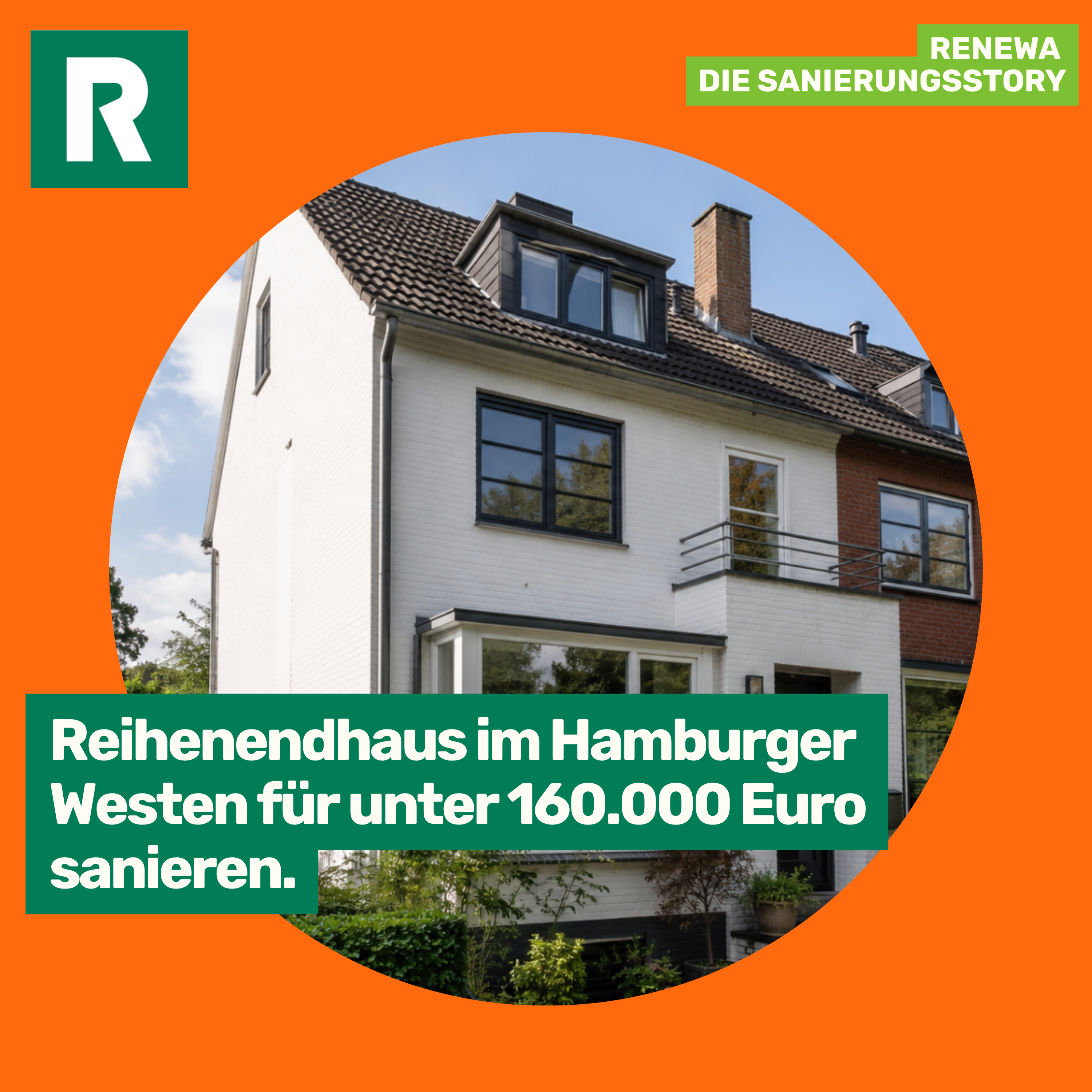 Sanierungsstory: Reihenendhaus im Hamburger Westen für 160.000 Euro sanieren episode artwork