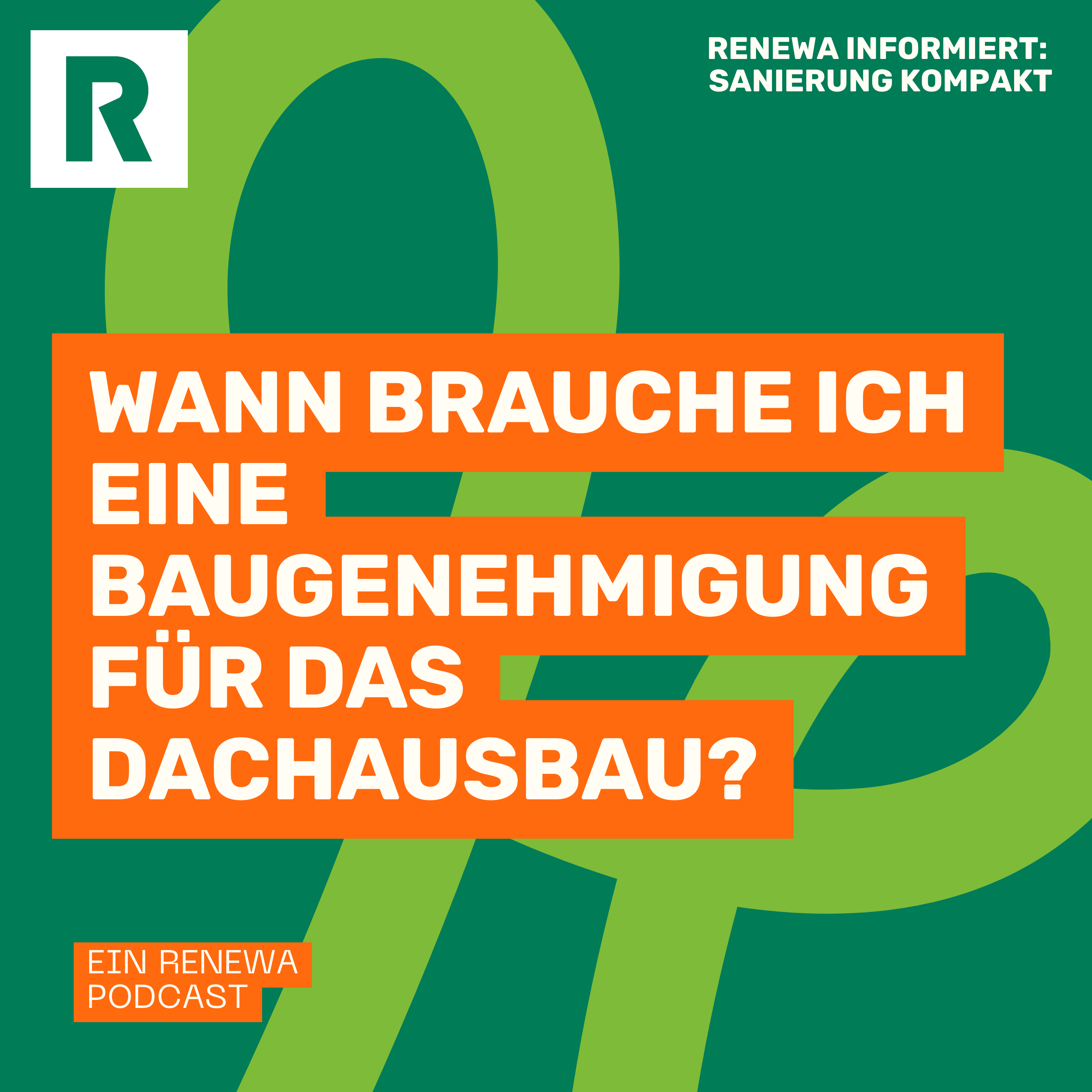 Brauche ich für den Dachausbau eine Genehmigung? episode artwork