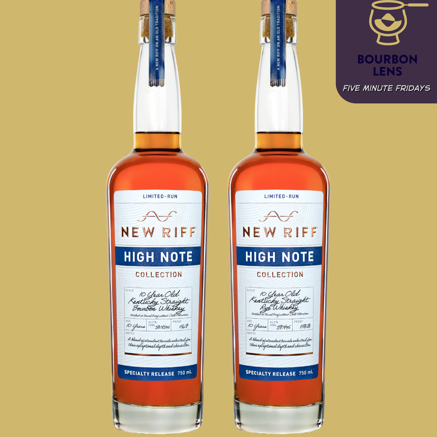 Craft Whiskey Milestones: New Riff’s 10-Year-Old High Note Bourbon and Rye episode artwork