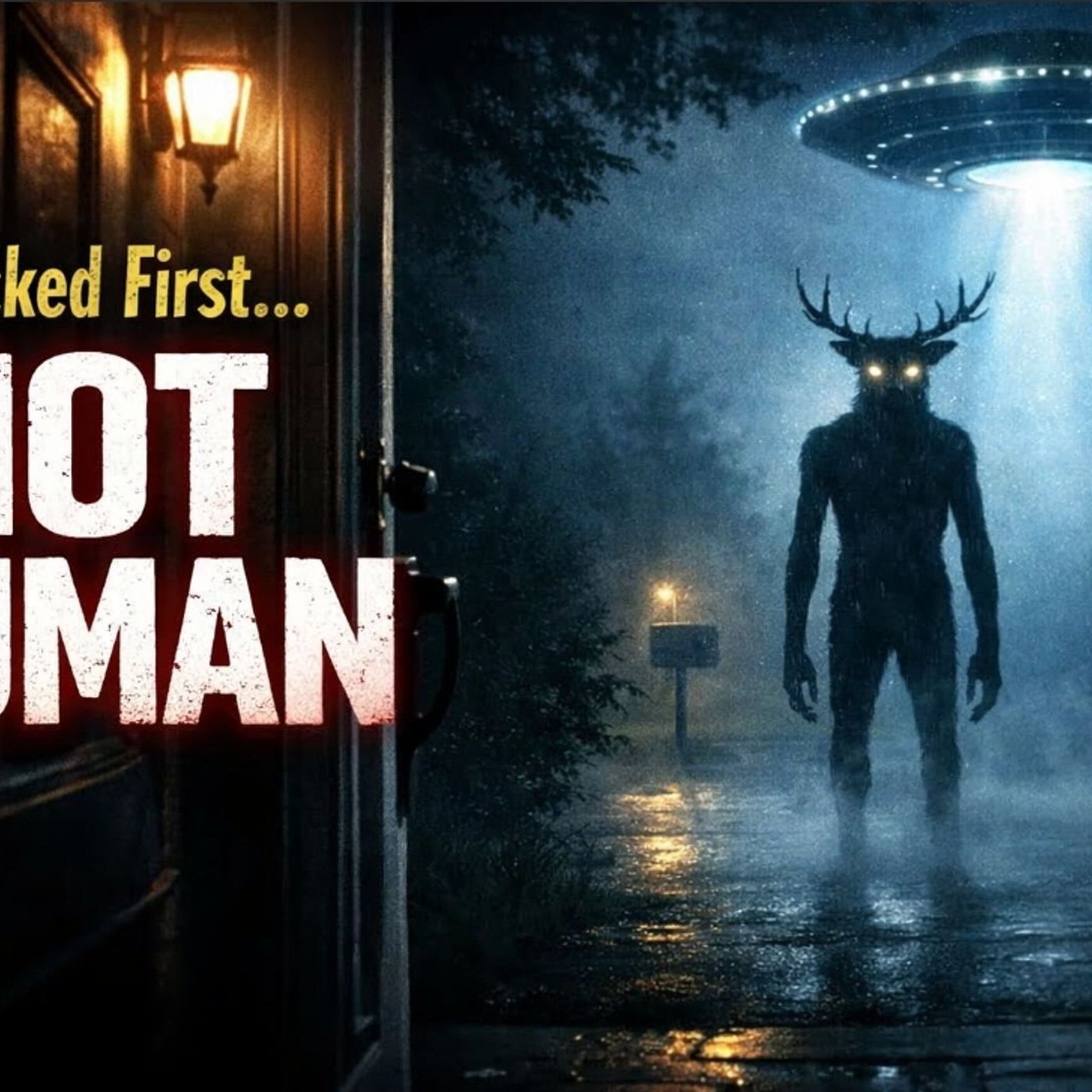 Something Knocked on Her Door… and It Wasn’t Human episode artwork