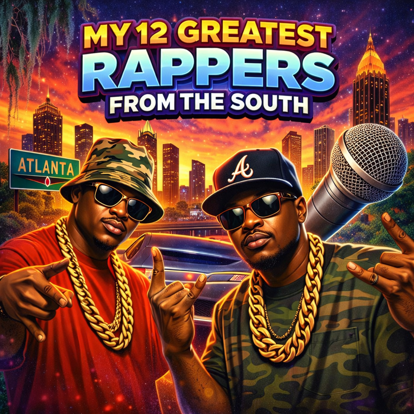 My 12 Greatest Rappers From the South episode artwork