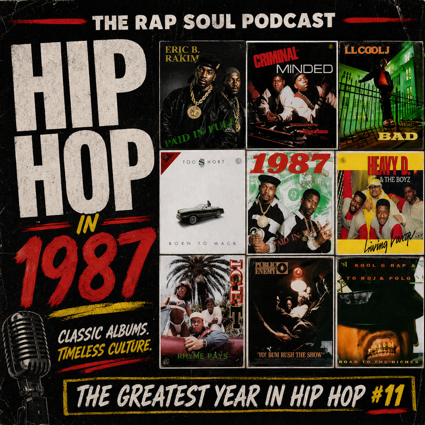 The Greatest Year in Hip Hop #11 - 1987 episode artwork
