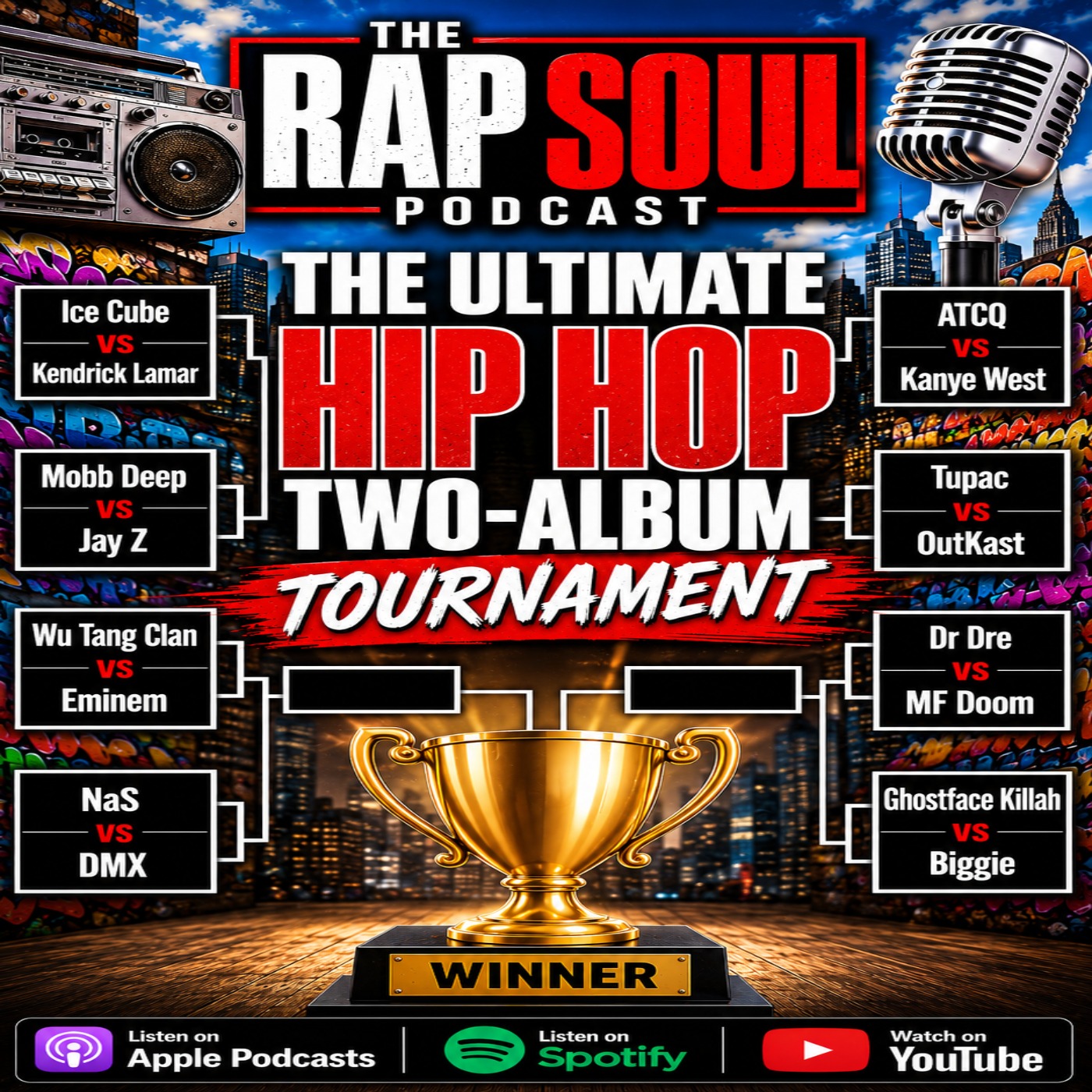 The Ultimate Hip Hop Two Album Tournament episode artwork