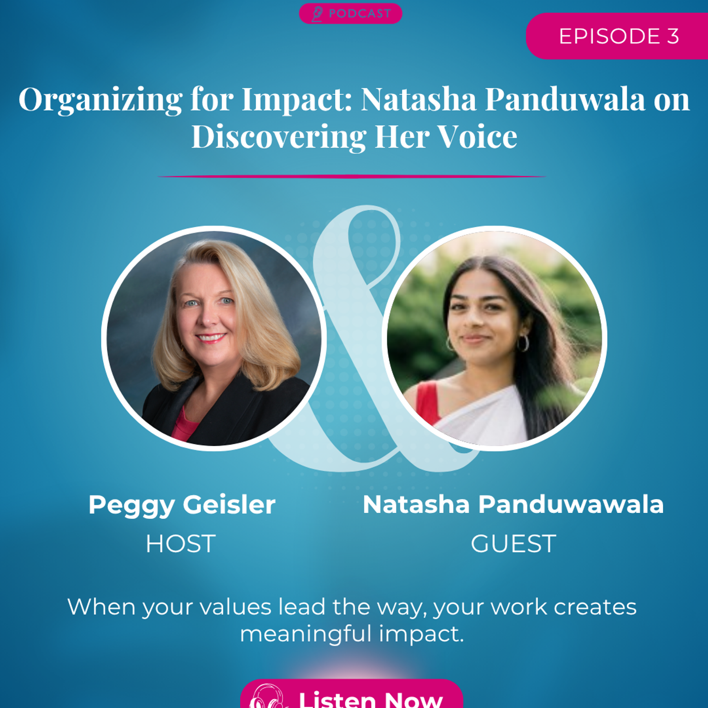 Organizing for Impact: Natasha Panduwawala on Discovering Her Voice episode artwork