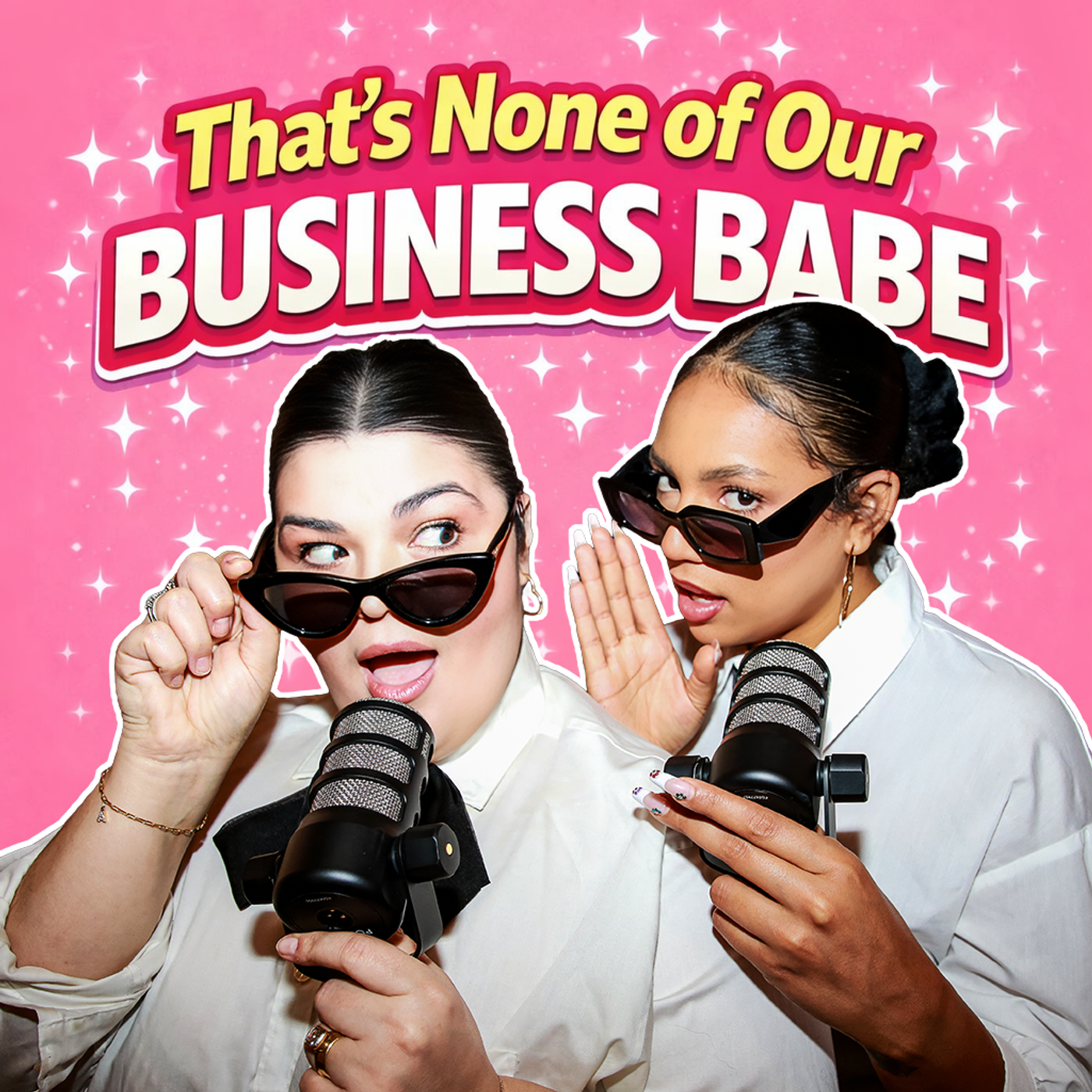 That's None of Our Business Babe podcast artwork