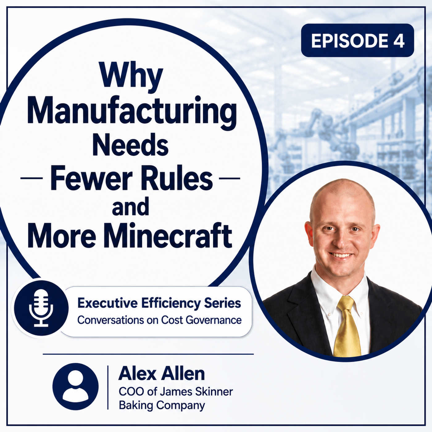 Why Manufacturing Needs Fewer Rules and More Minecraft episode artwork