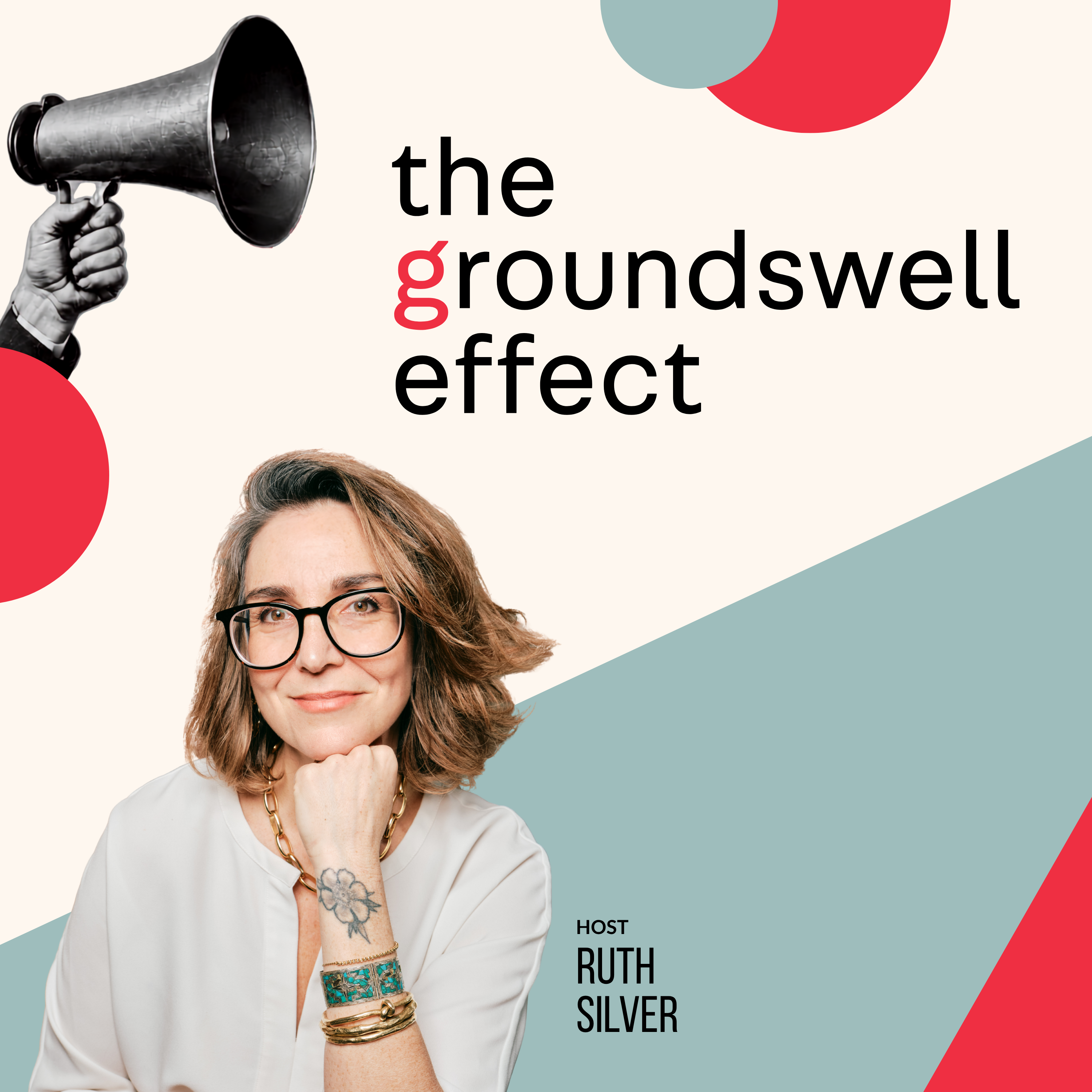 Introducing 
The Groundswell Effect 
with Host Ruth Silver episode artwork