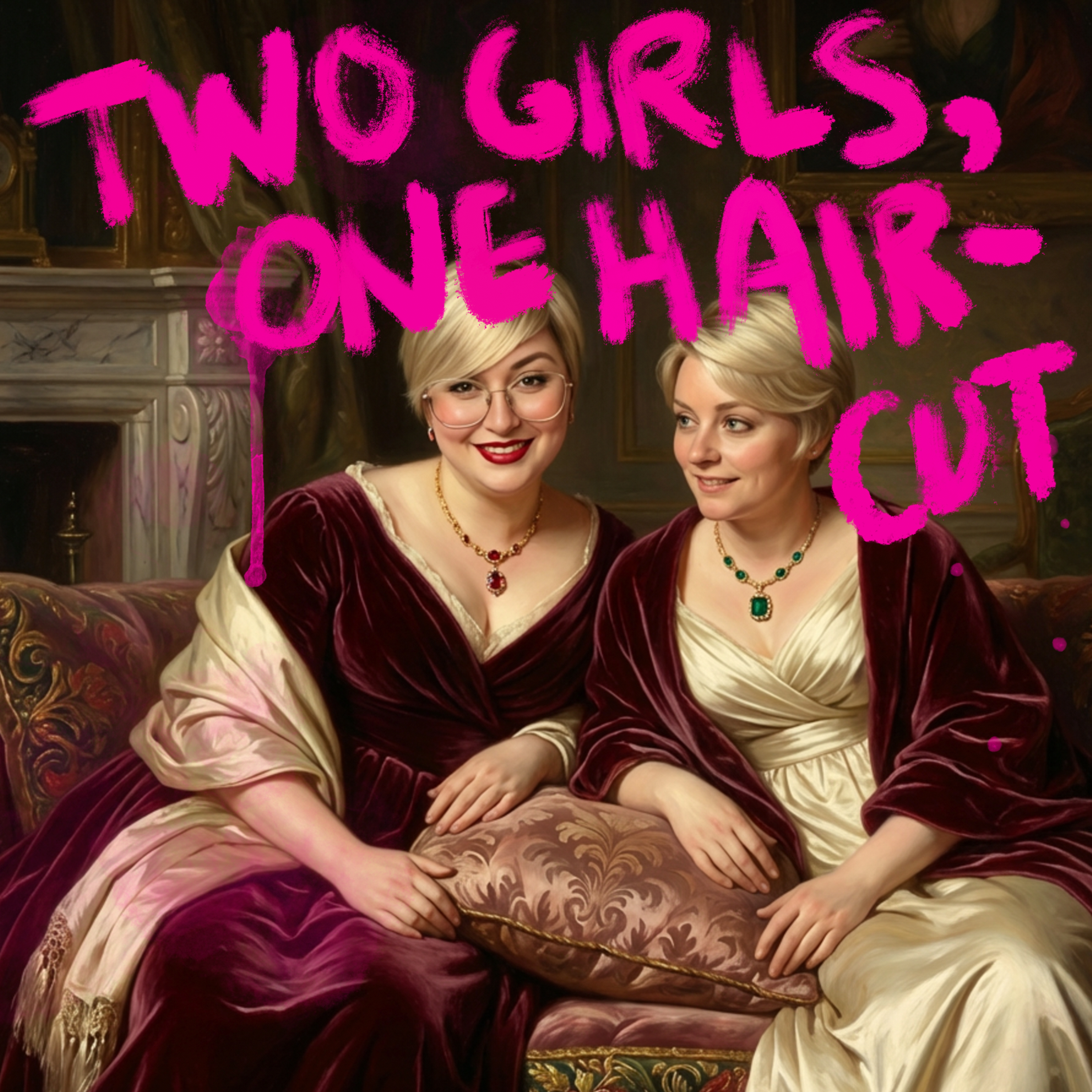 Two Girls, One Haircut podcast artwork