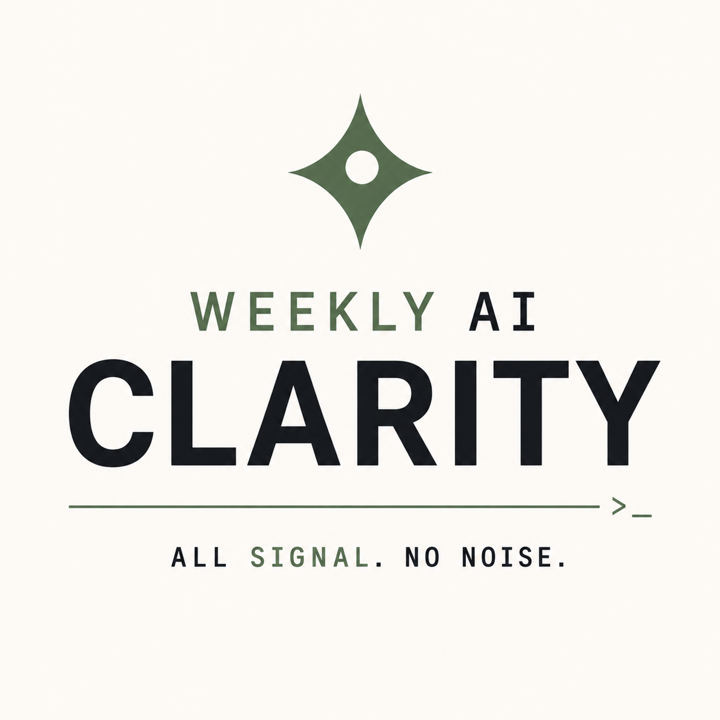 Weekly AI Clarity