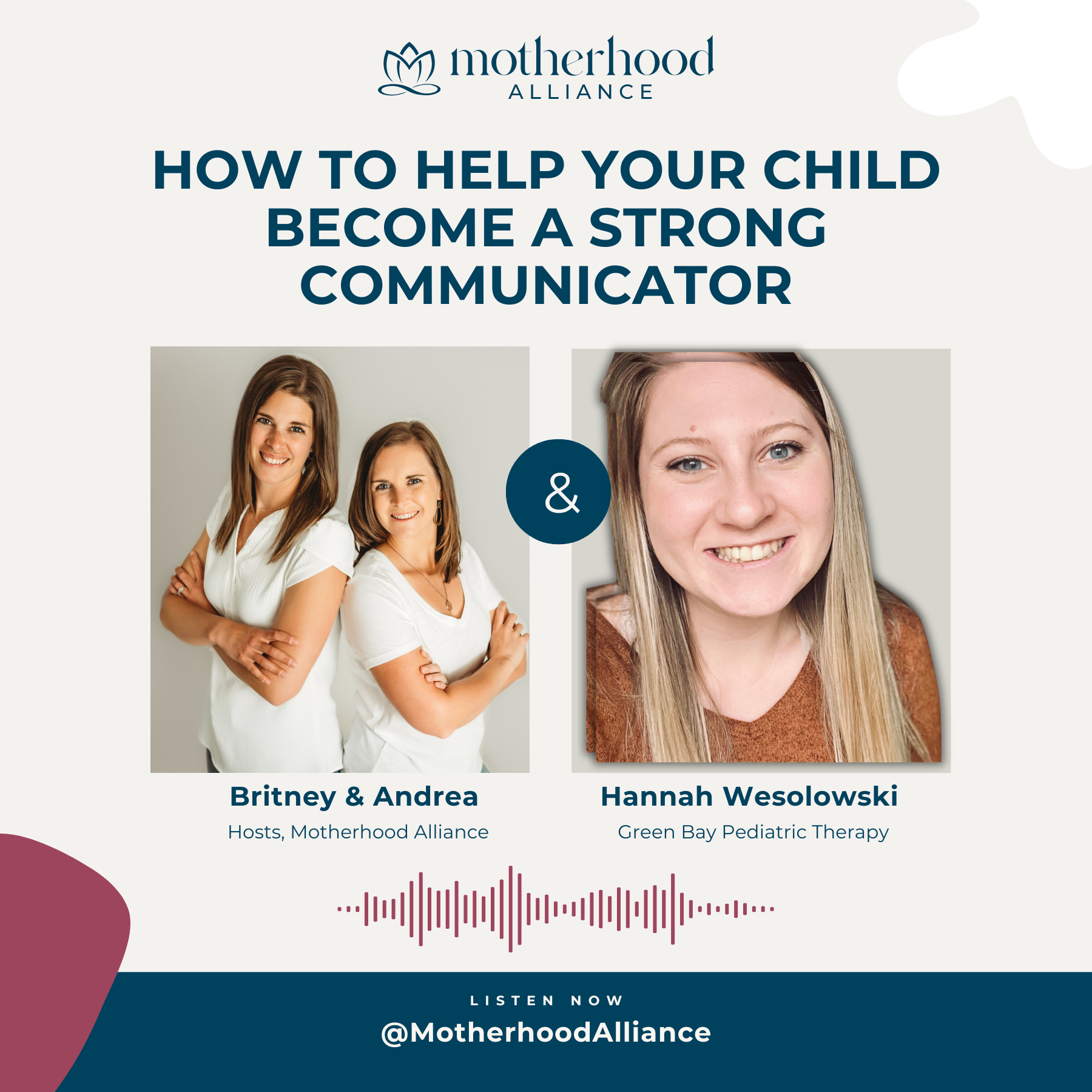 How to Help Your Child Become a Strong Communicator w/ Hannah Wesolowski | GB Pediatric Therapy episode artwork