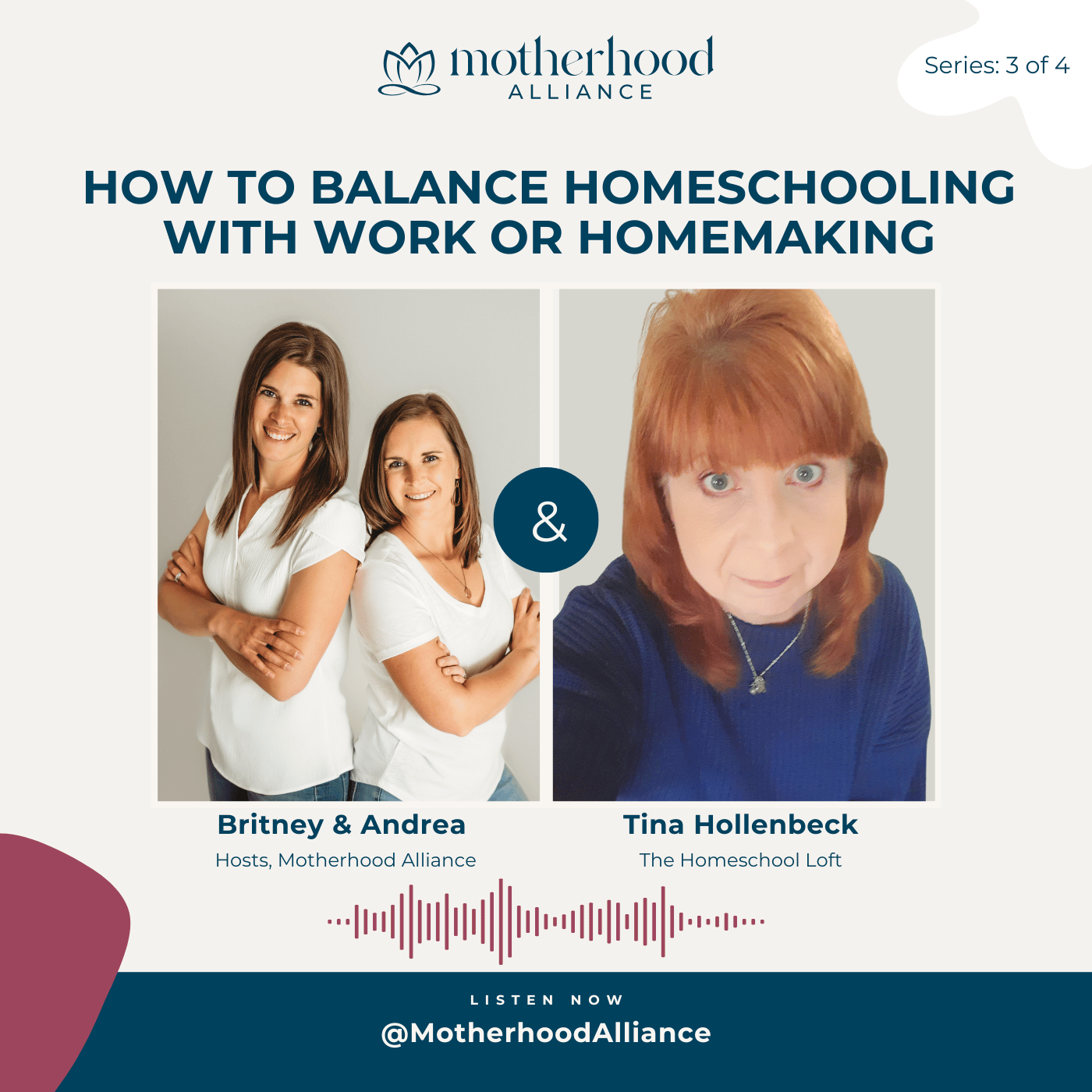 How to Balance Homeschooling with Work or Homemaking w/ Tina Hollenbeck | The Homeschool Loft episode artwork