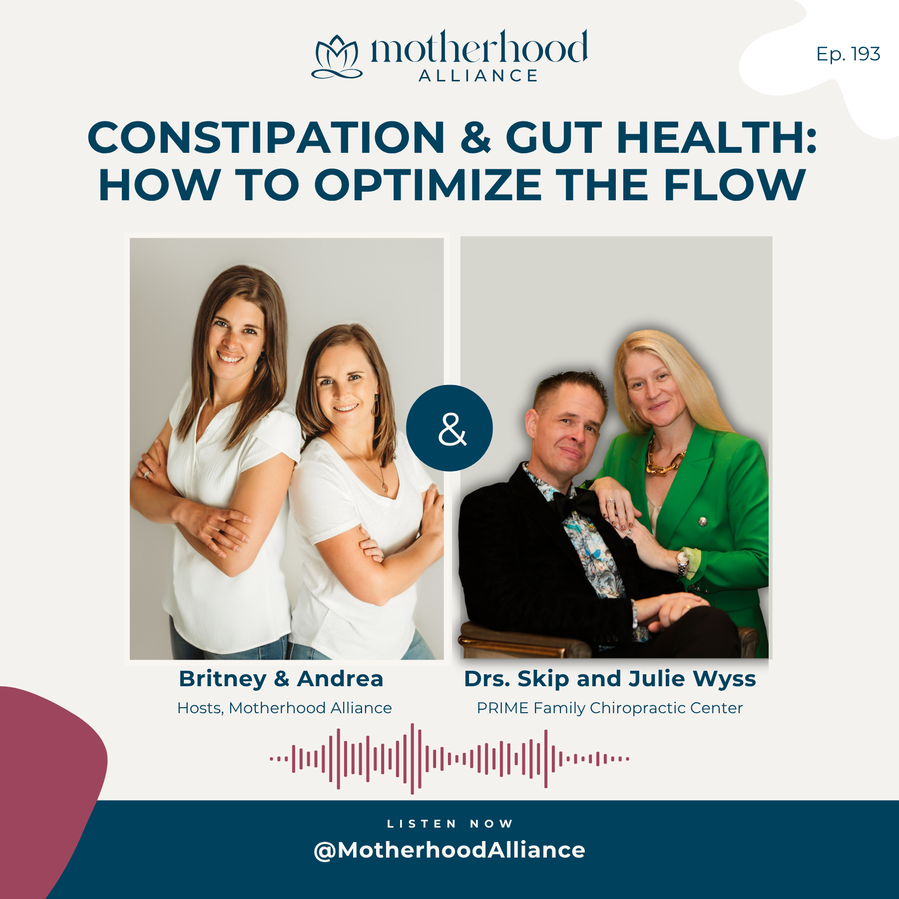 Constipation & Gut Health: How to Optimize the Flow | Prime Family Chiropractic episode artwork