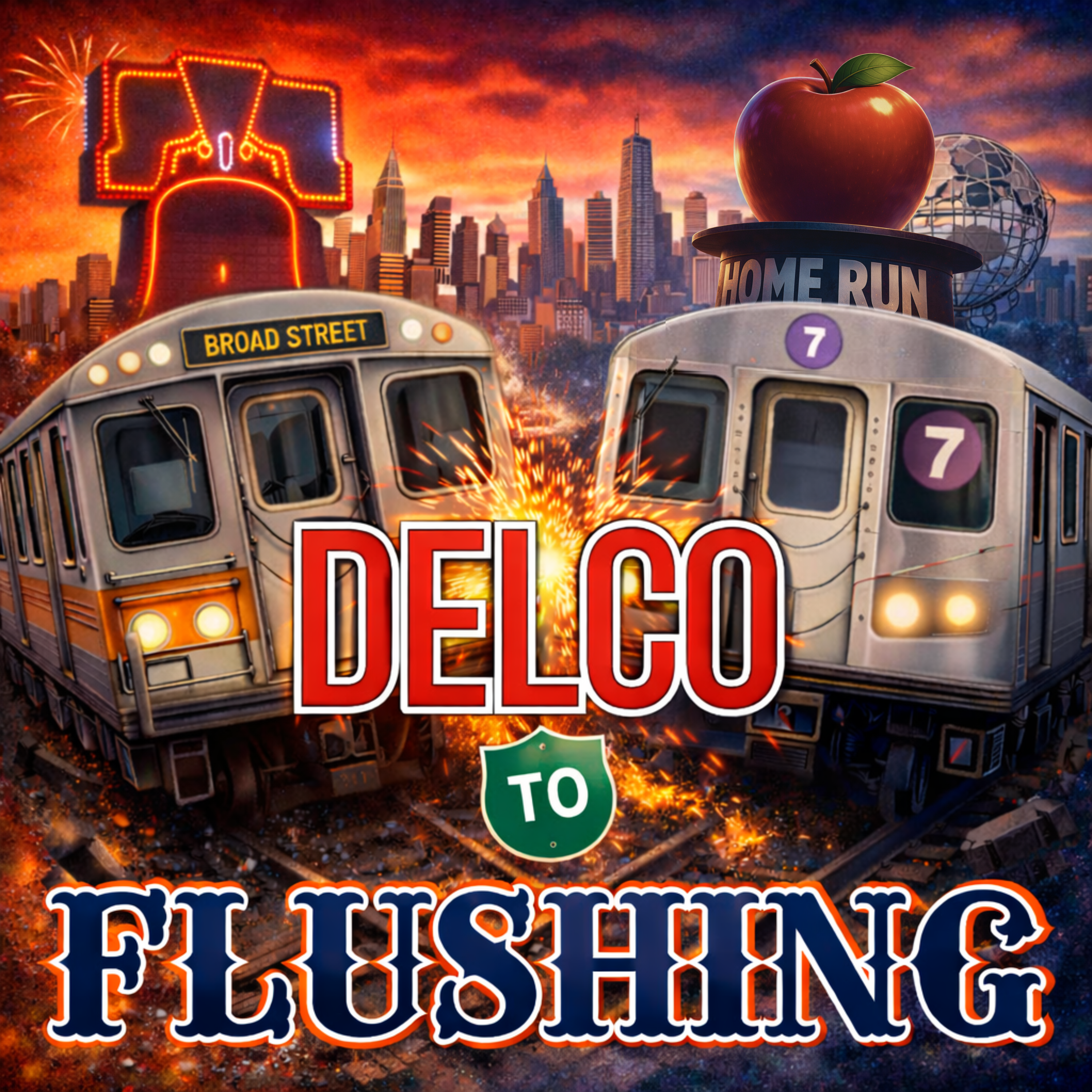 Delco to Flushing podcast artwork