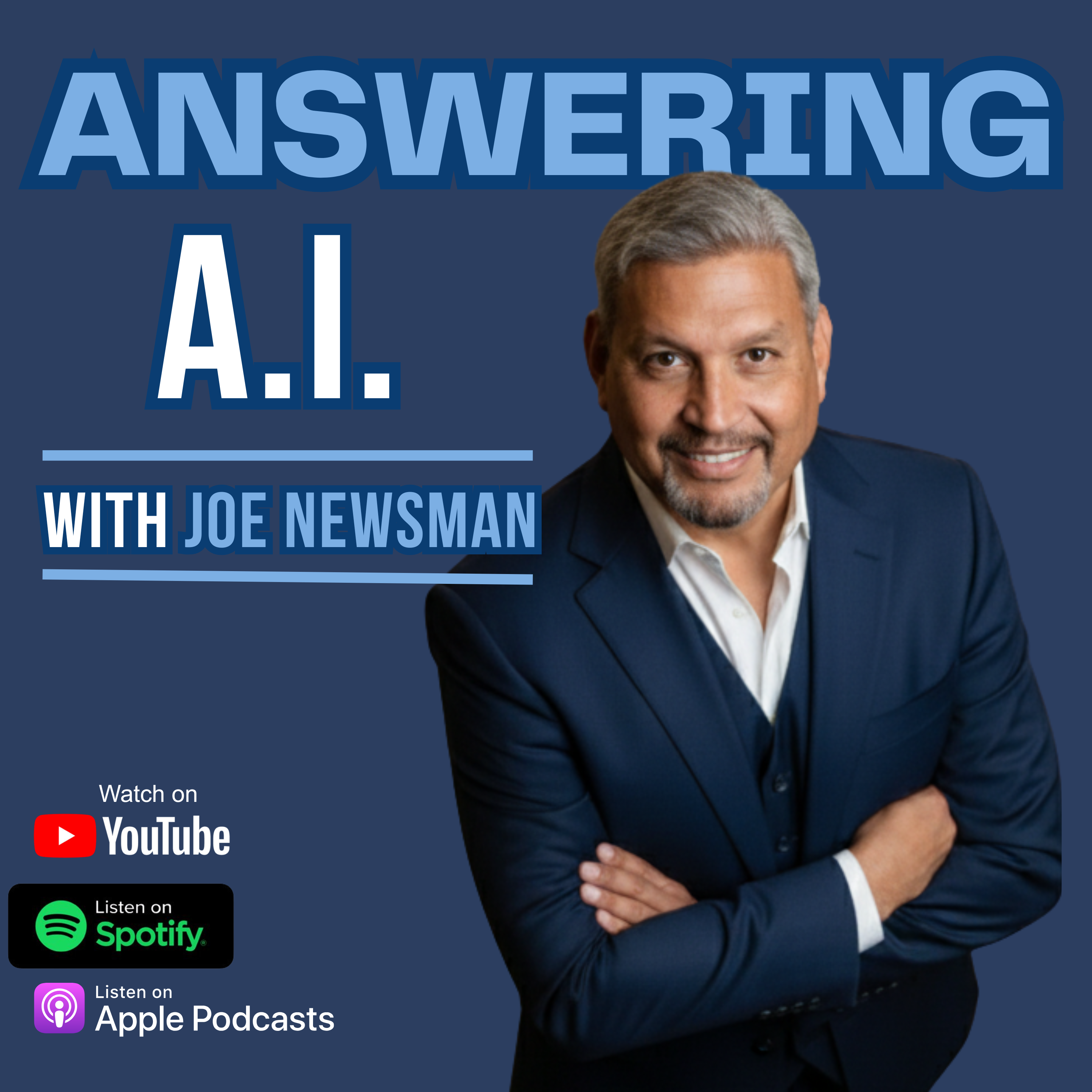 Answering AI podcast artwork