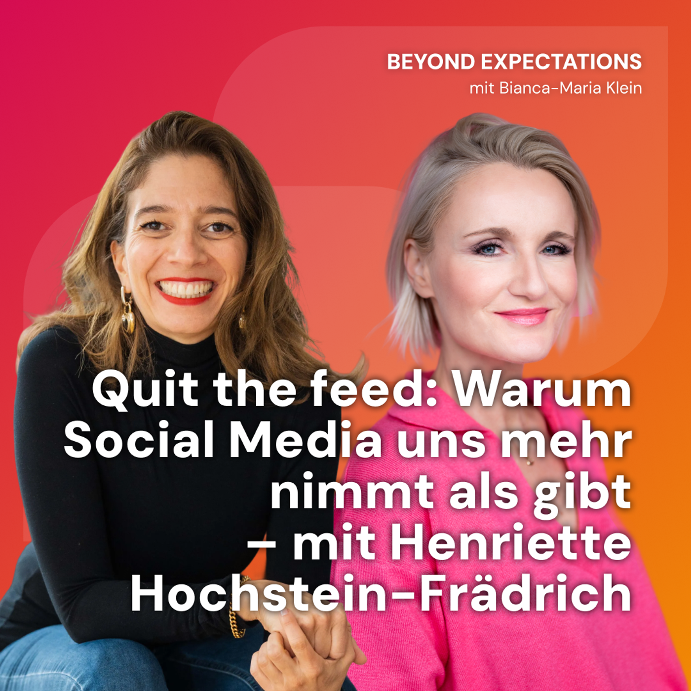 #83 Quit the feed: Warum Social Media uns mehr nimmt als gibt episode artwork