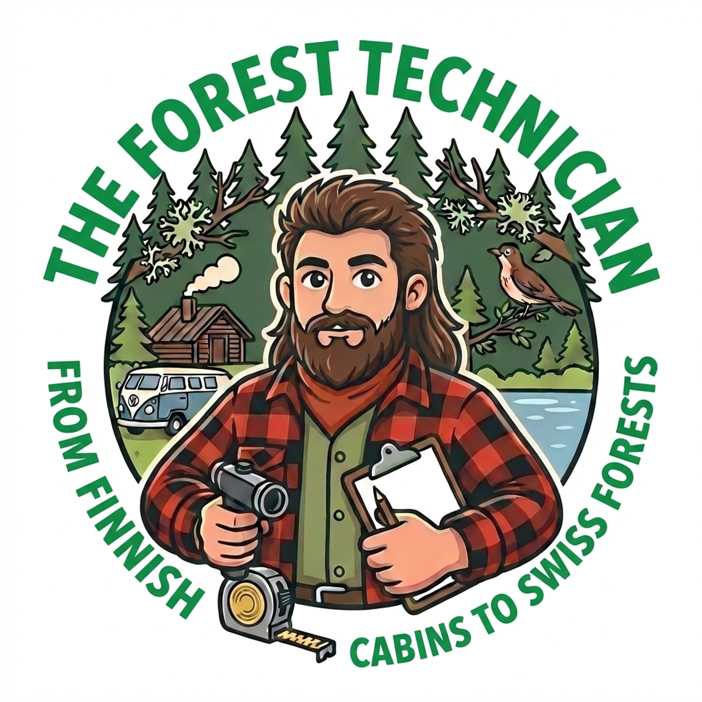 Episode 1 : The Forest Technician - From Finnish Cabins to Swiss Forests episode artwork