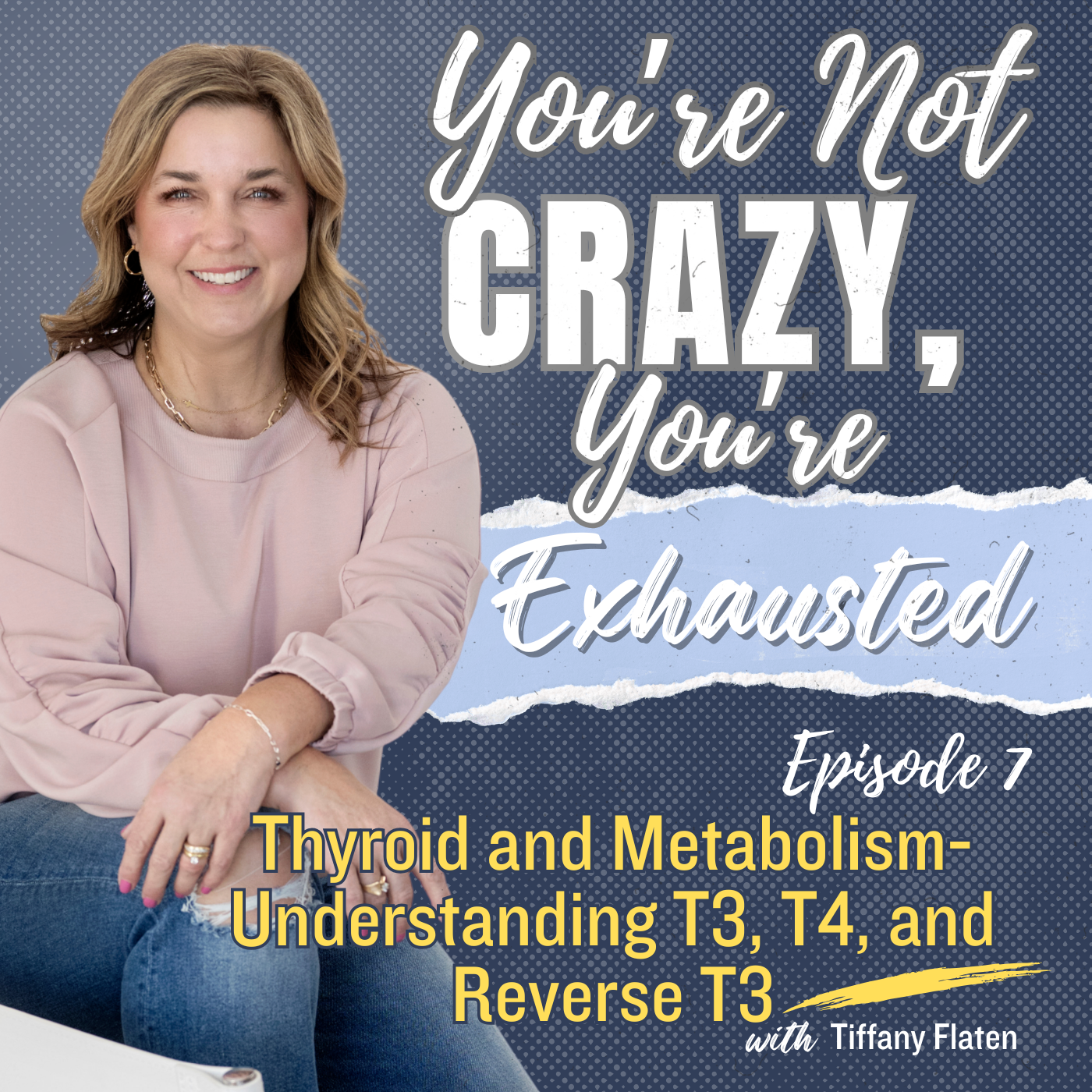 7. Thyroid and Metabolism- Understanding T3, T4, and Reverse T3
*Hormone Series 3 episode artwork