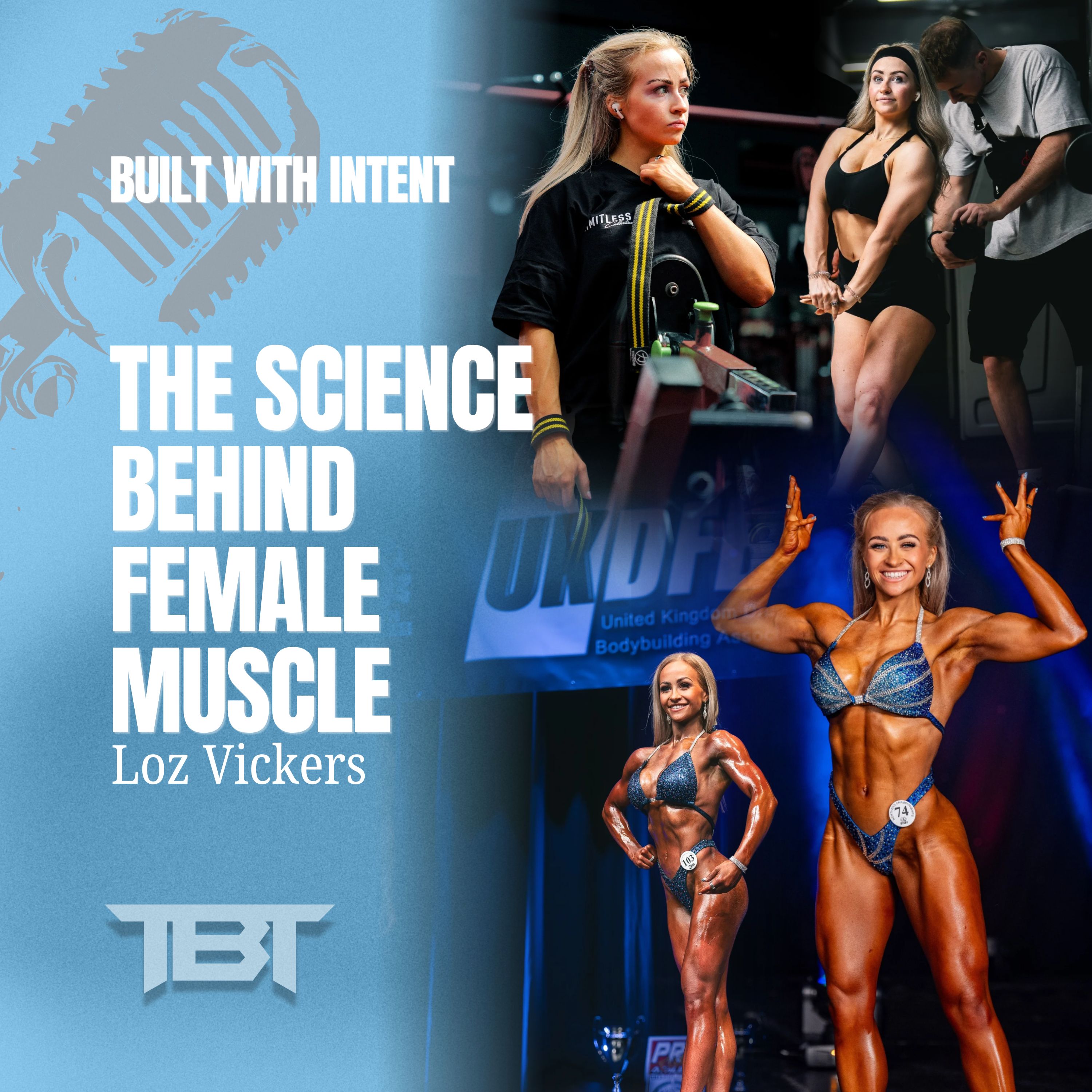 #16 Loz Vickers - The Science Behind Female Muscle episode artwork